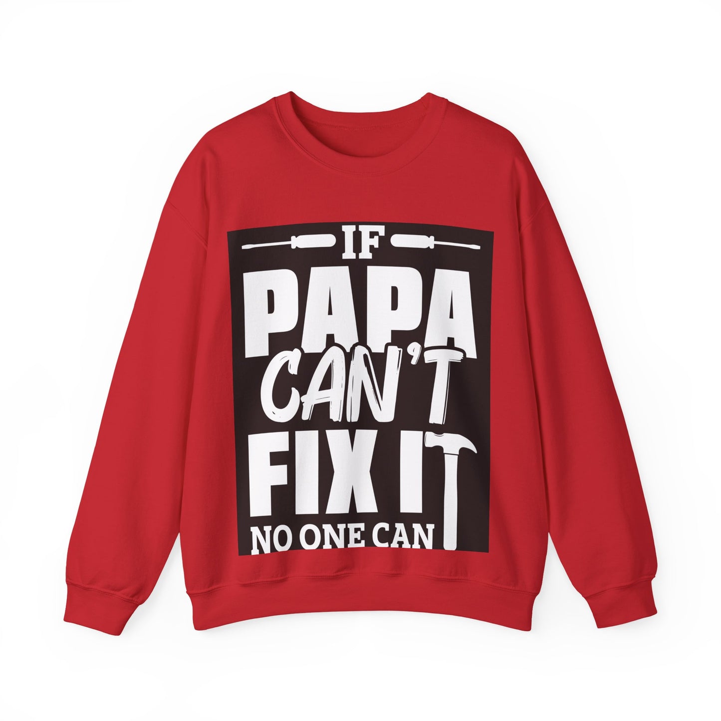 Funny Papa Crewneck Sweatshirt