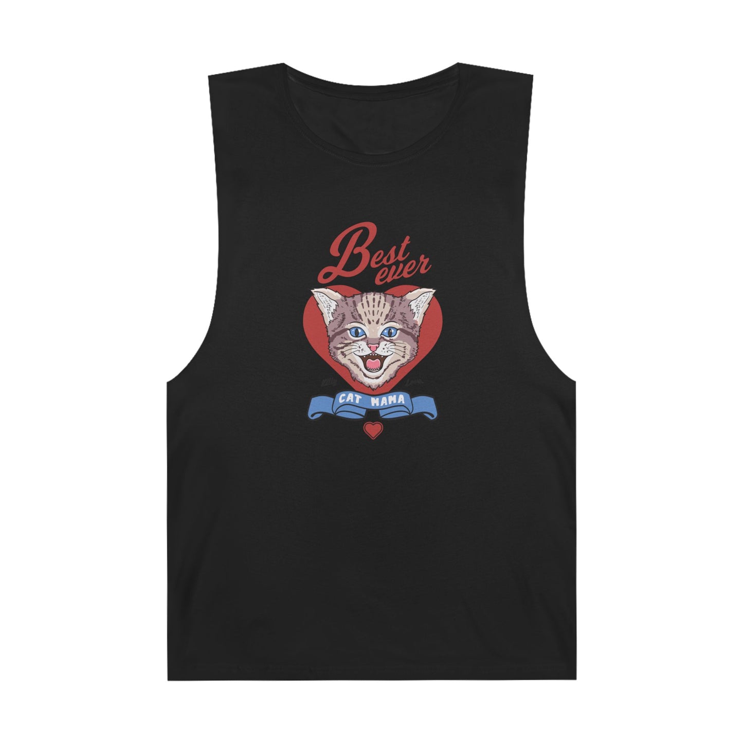 Unisex Cat Lover Tank Top - Best Ever Cat Mama, Pet Lover Apparel