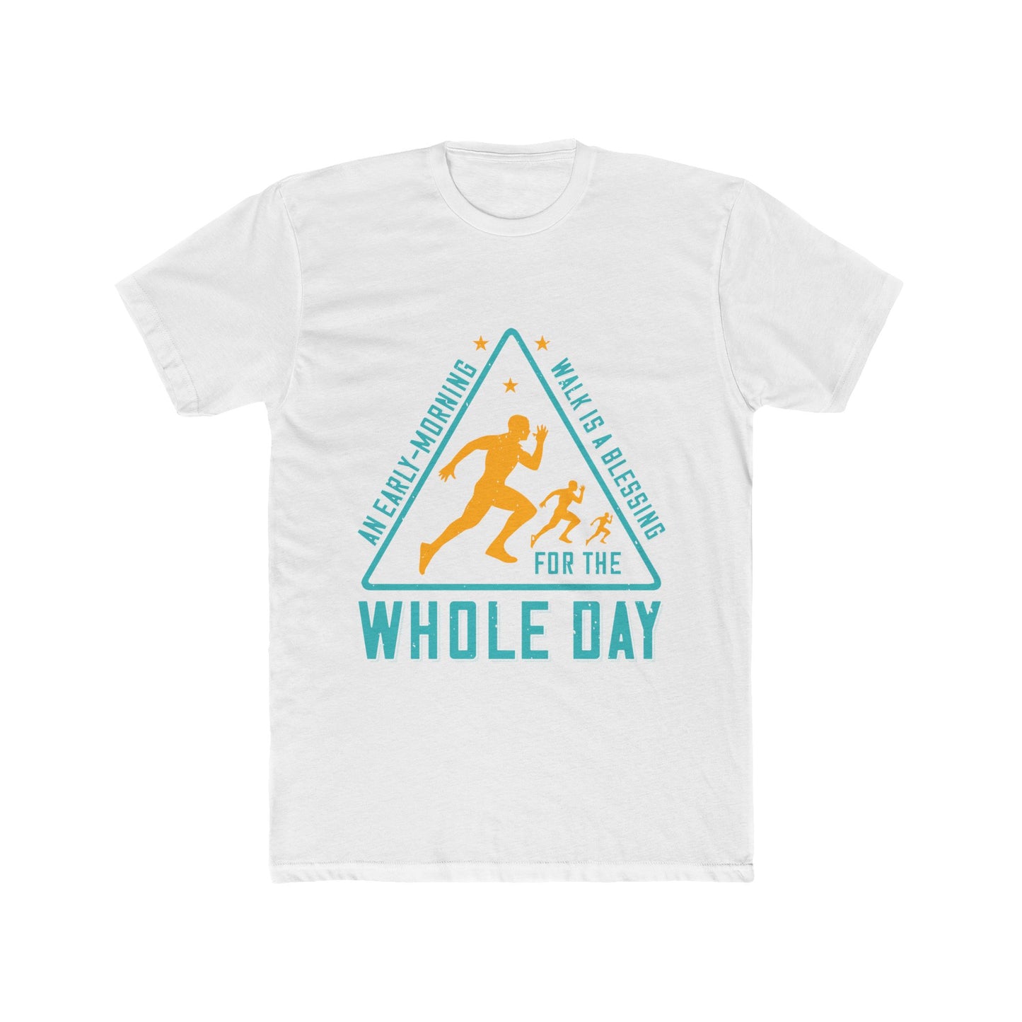 Motivational Unisex Cotton Crew Tee - Perfect for Fitness Enthusiasts