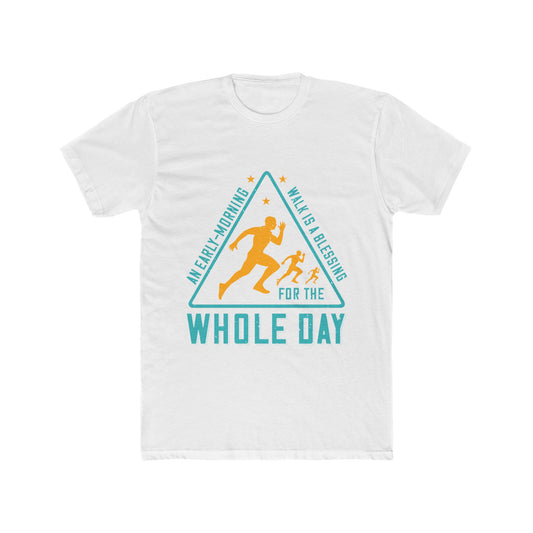 Motivational Unisex Cotton Crew Tee - Perfect for Fitness Enthusiasts
