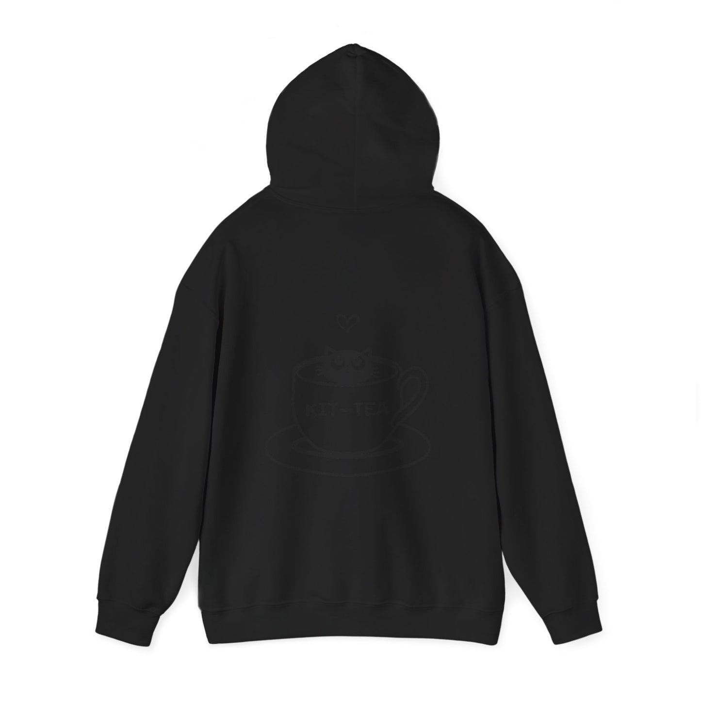 Kit-Tea Cat Hoodie — Cute Cat in Teacup Graphic Sweatshirt