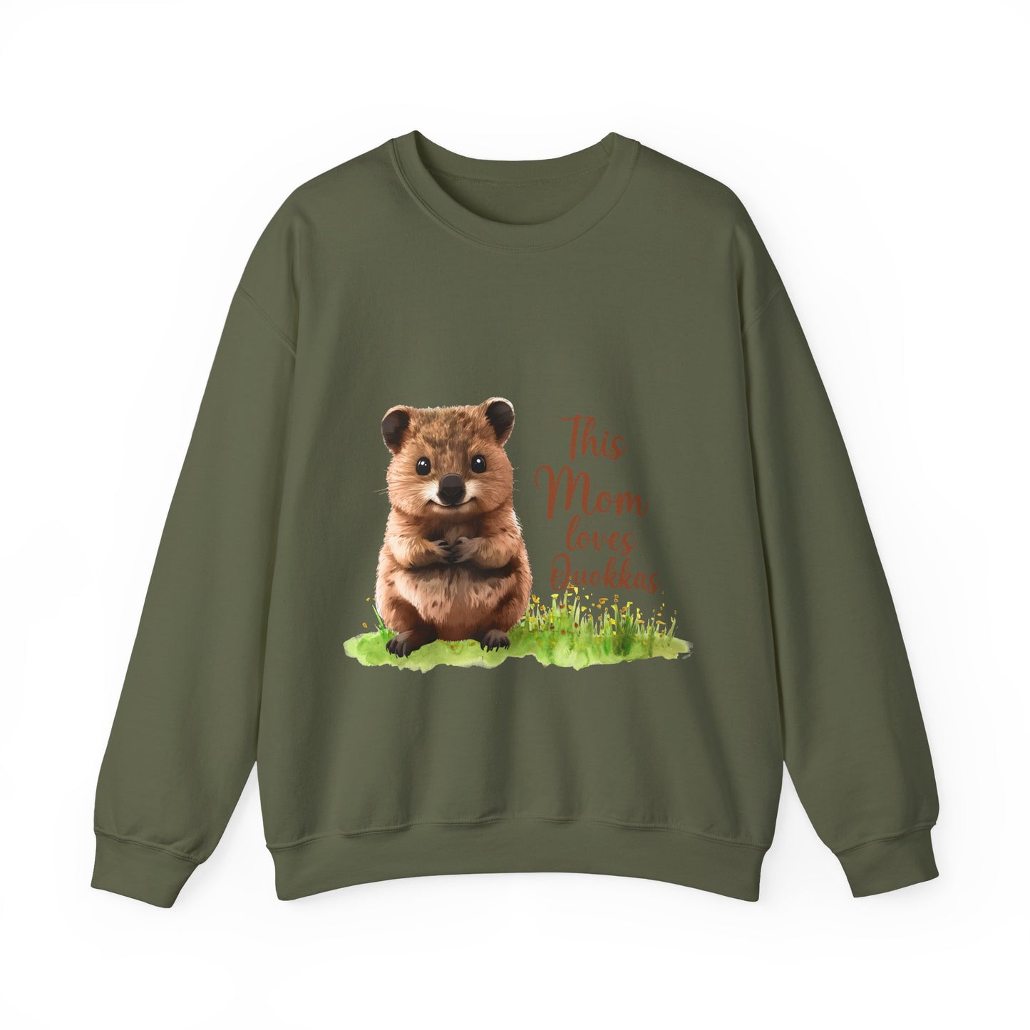Cute Quokka Unisex Crewneck Sweatshirt