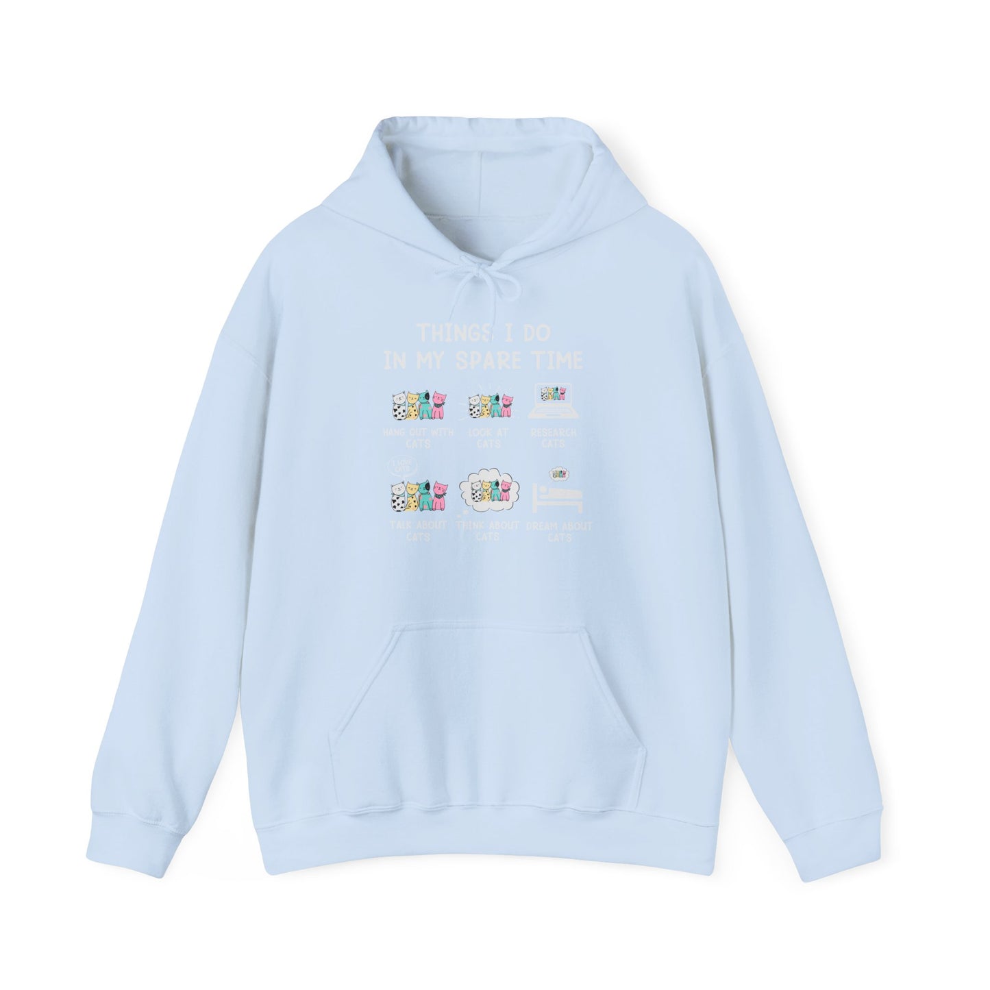 Kit-Tea Cat Hoodie — Cute Cat in Teacup Graphic Sweatshirt