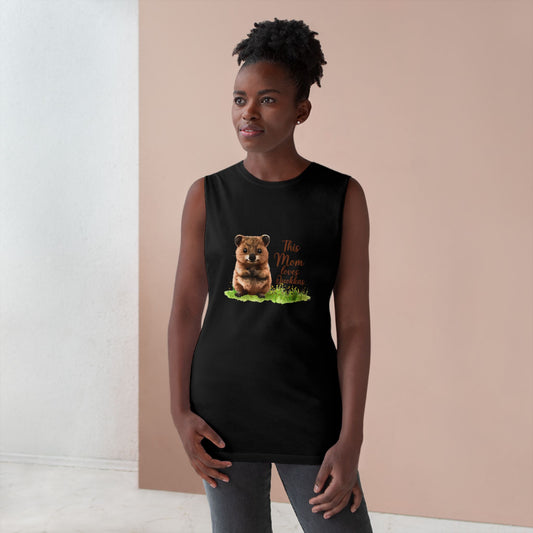 Cute Quokka Mom Tank Top - Perfect for Mother’s Day