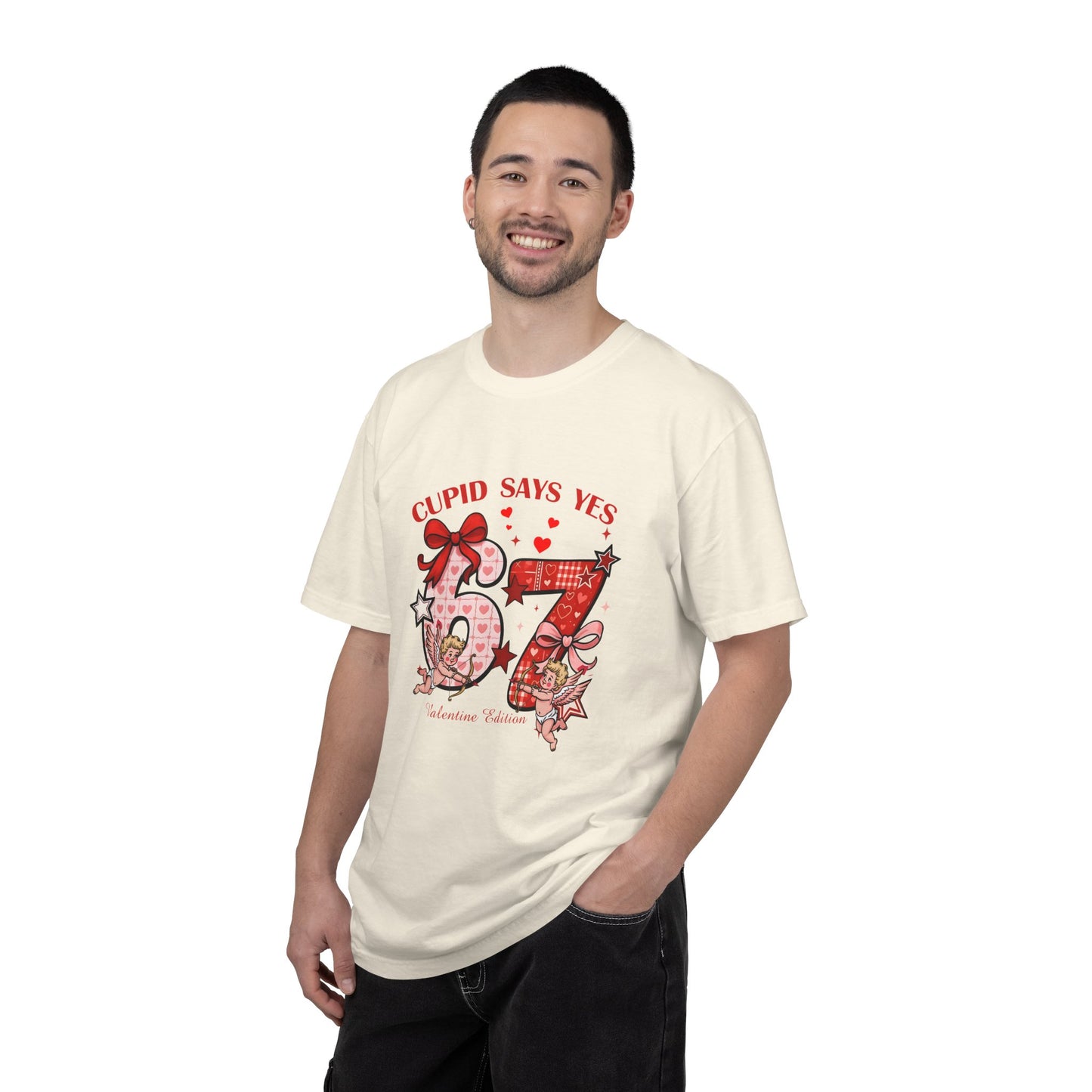 Valentine’s Cupid Says Yes 67 T-Shirt