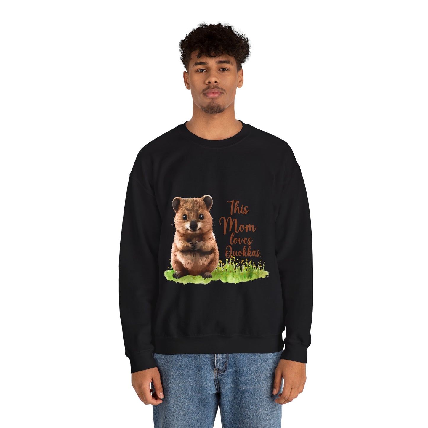 Cute Quokka Unisex Crewneck Sweatshirt