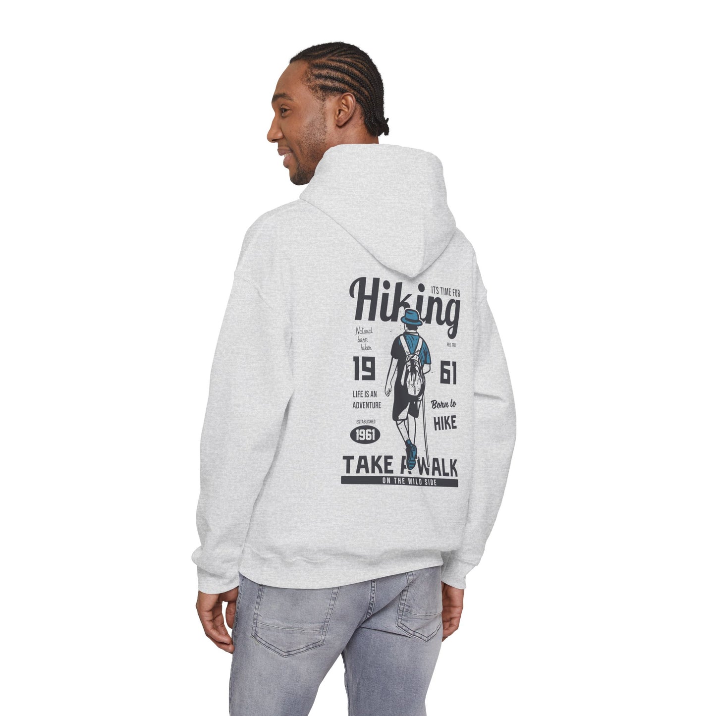 Vintage Hiking Sweatshirt | Unisex Heavy Blend Hoodie for Adventurers