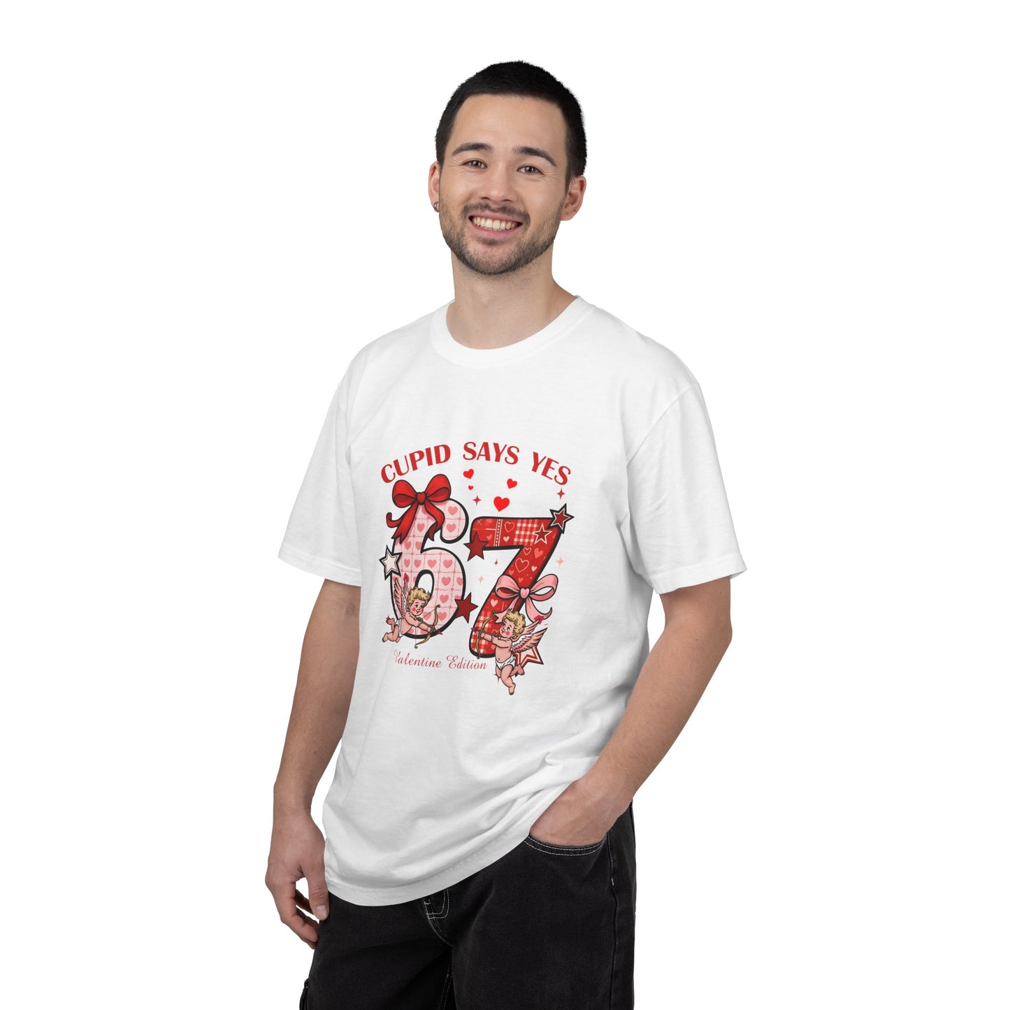 Valentine’s Cupid Says Yes 67 T-Shirt