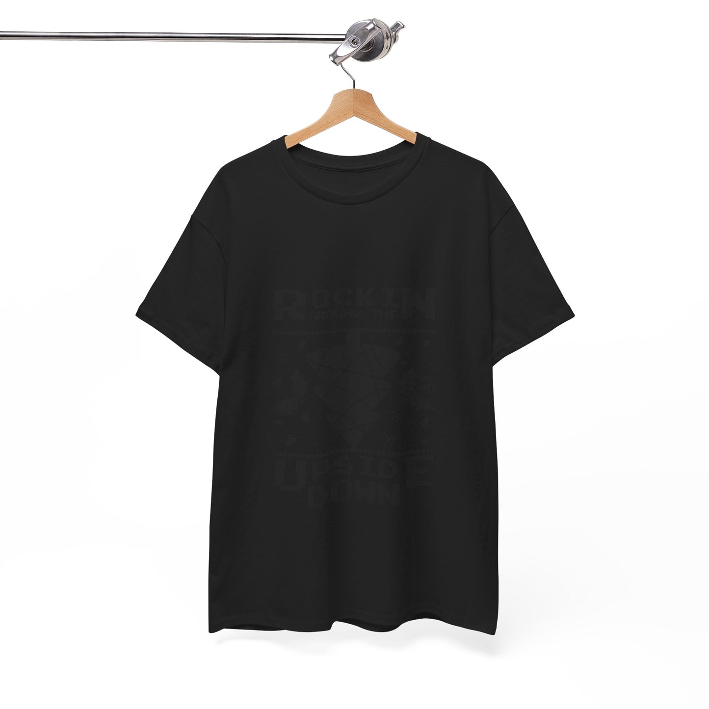 T-Shirt — "Rockin’ Around the Upside Down" Stranger Things Inspired Graphic Tee