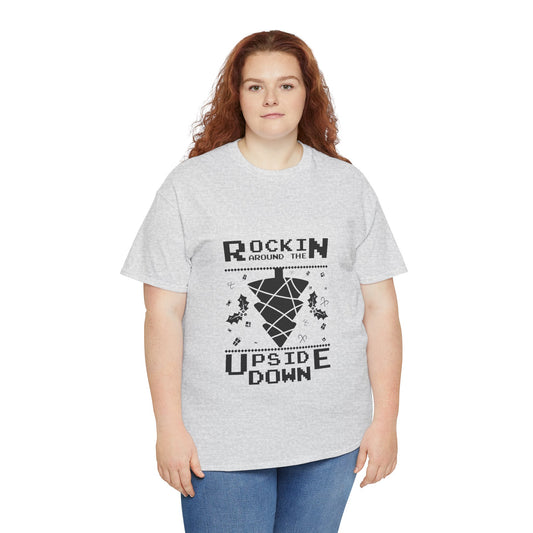T-Shirt — "Rockin’ Around the Upside Down" Stranger Things Inspired Graphic Tee
