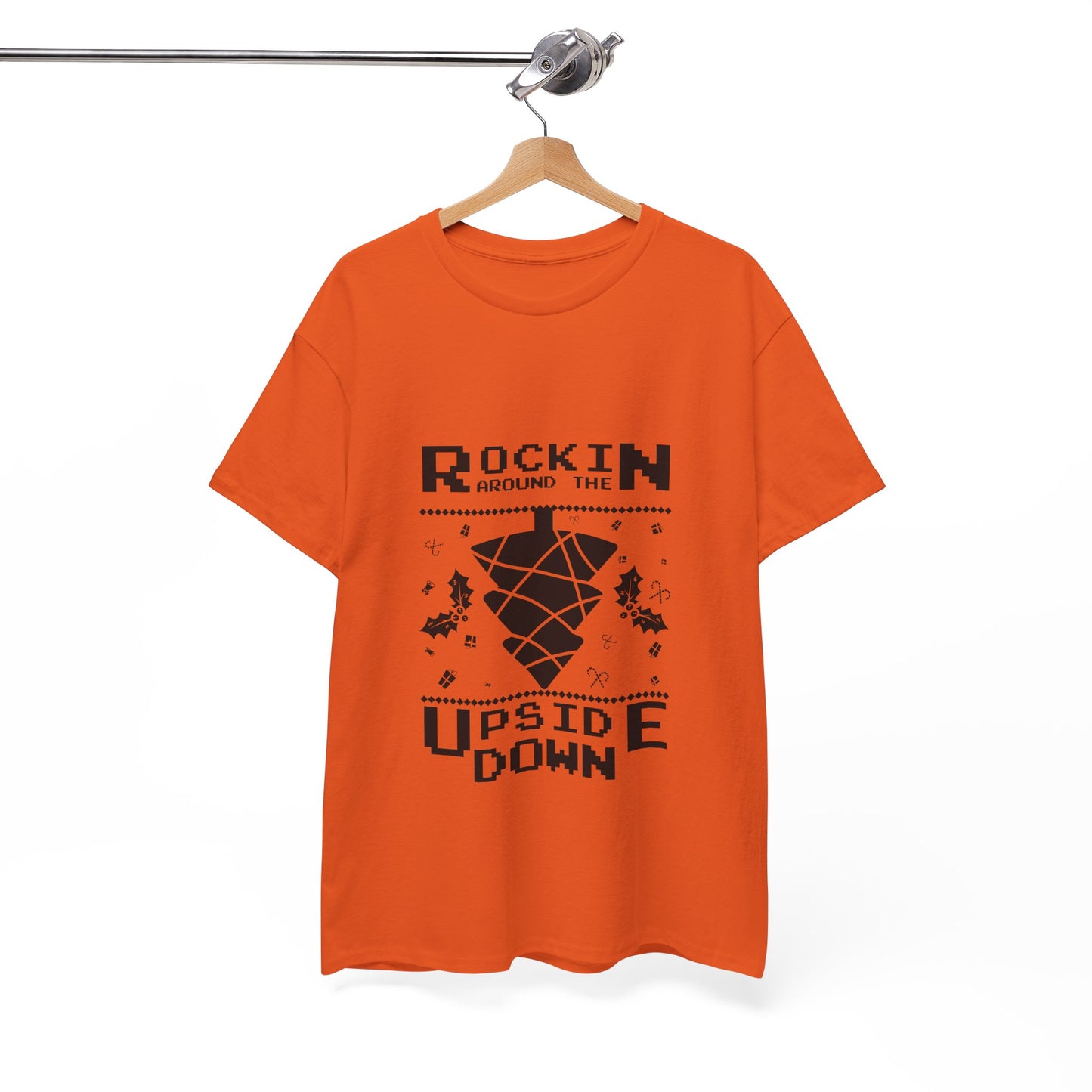 T-Shirt — "Rockin’ Around the Upside Down" Stranger Things Inspired Graphic Tee