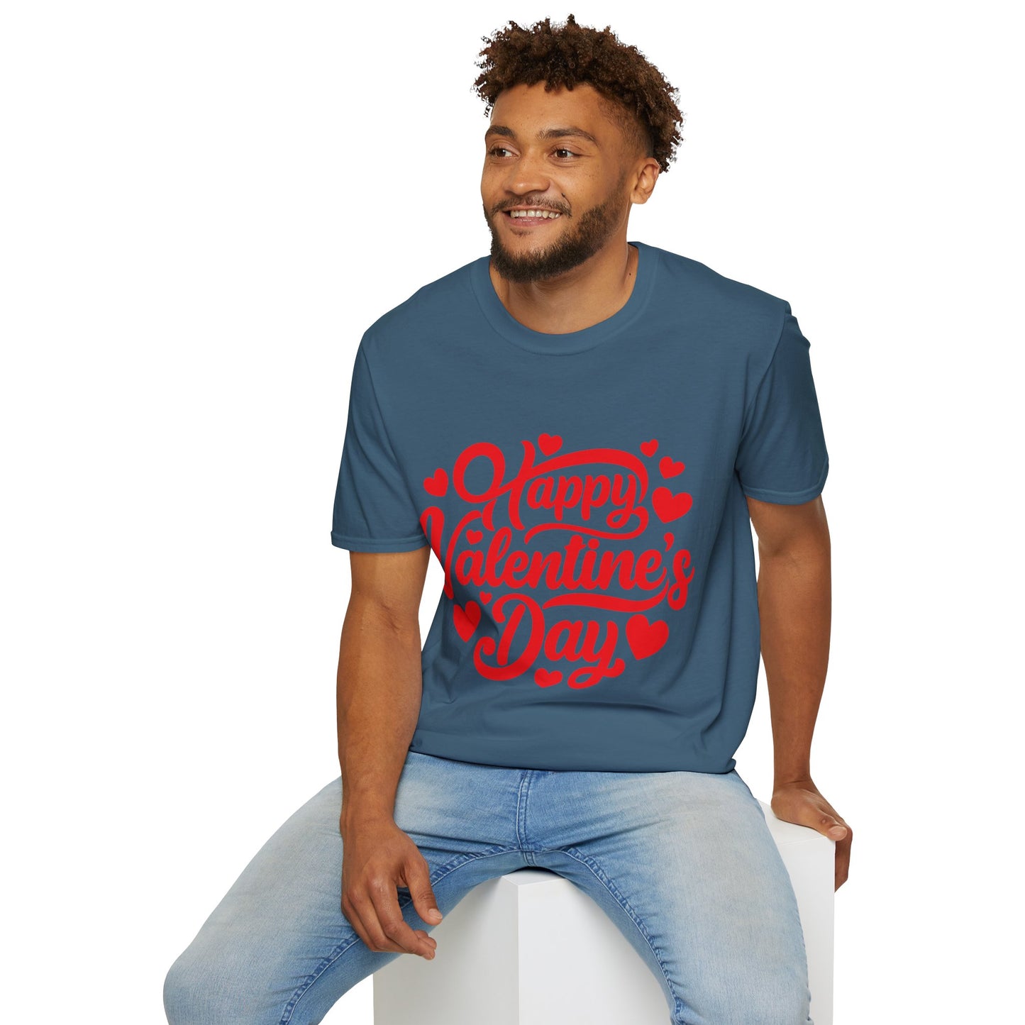 Unisex Softstyle T-Shirt - Happy Valentine's Day
