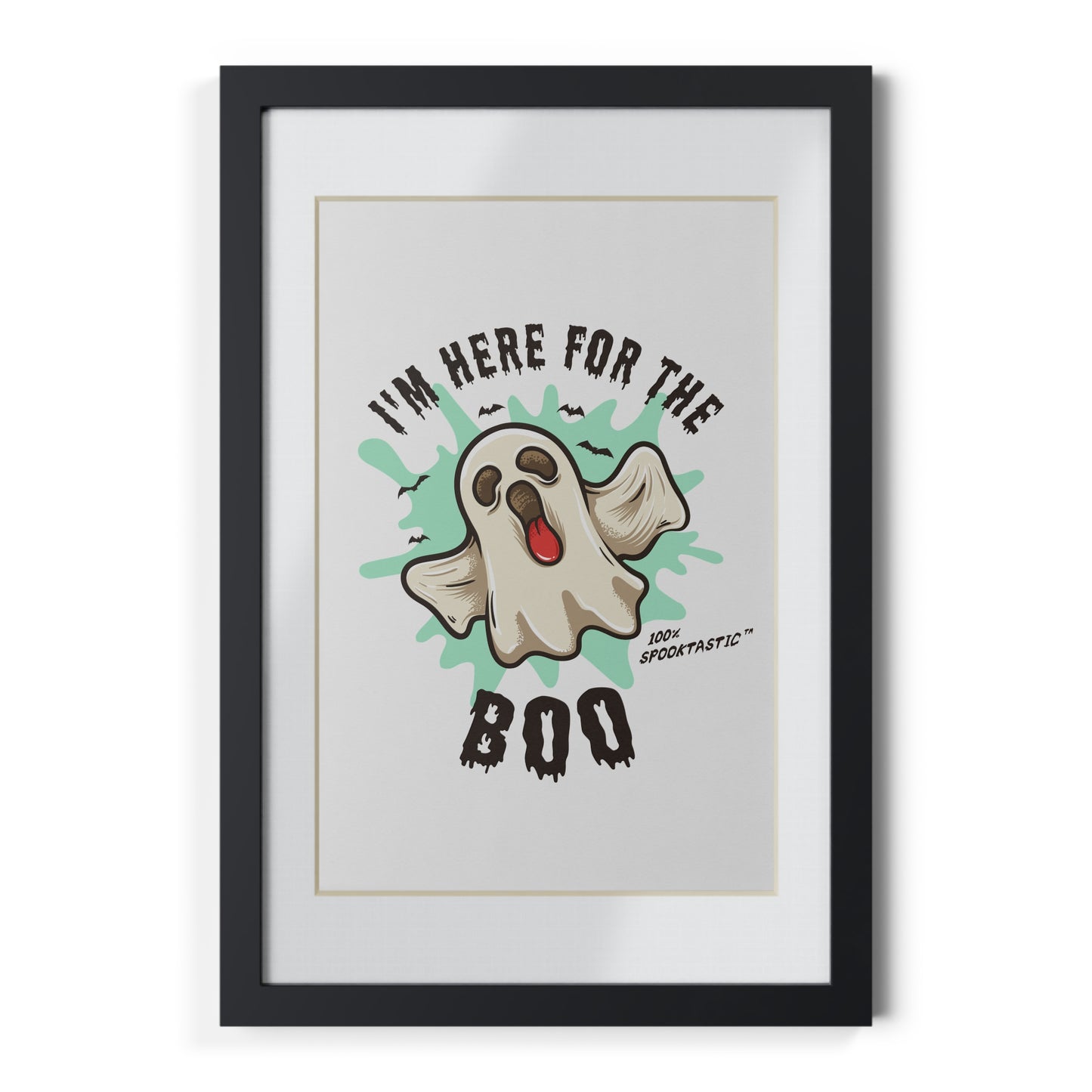 Halloween Framed Poster - I'm Here for the Boo