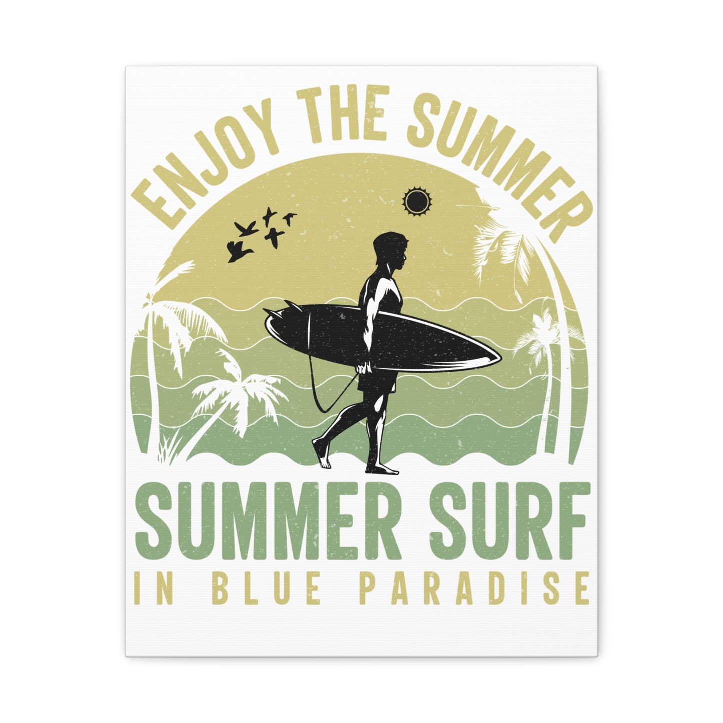Summer Surf Canvas Print