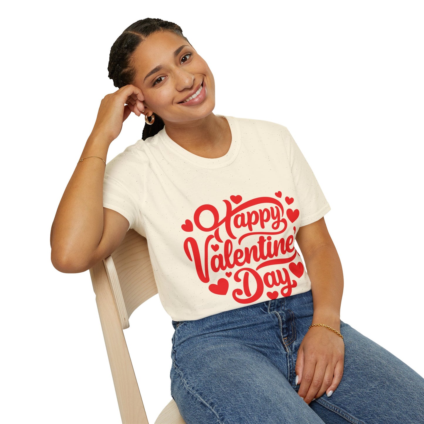 Unisex Softstyle T-Shirt - Happy Valentine's Day