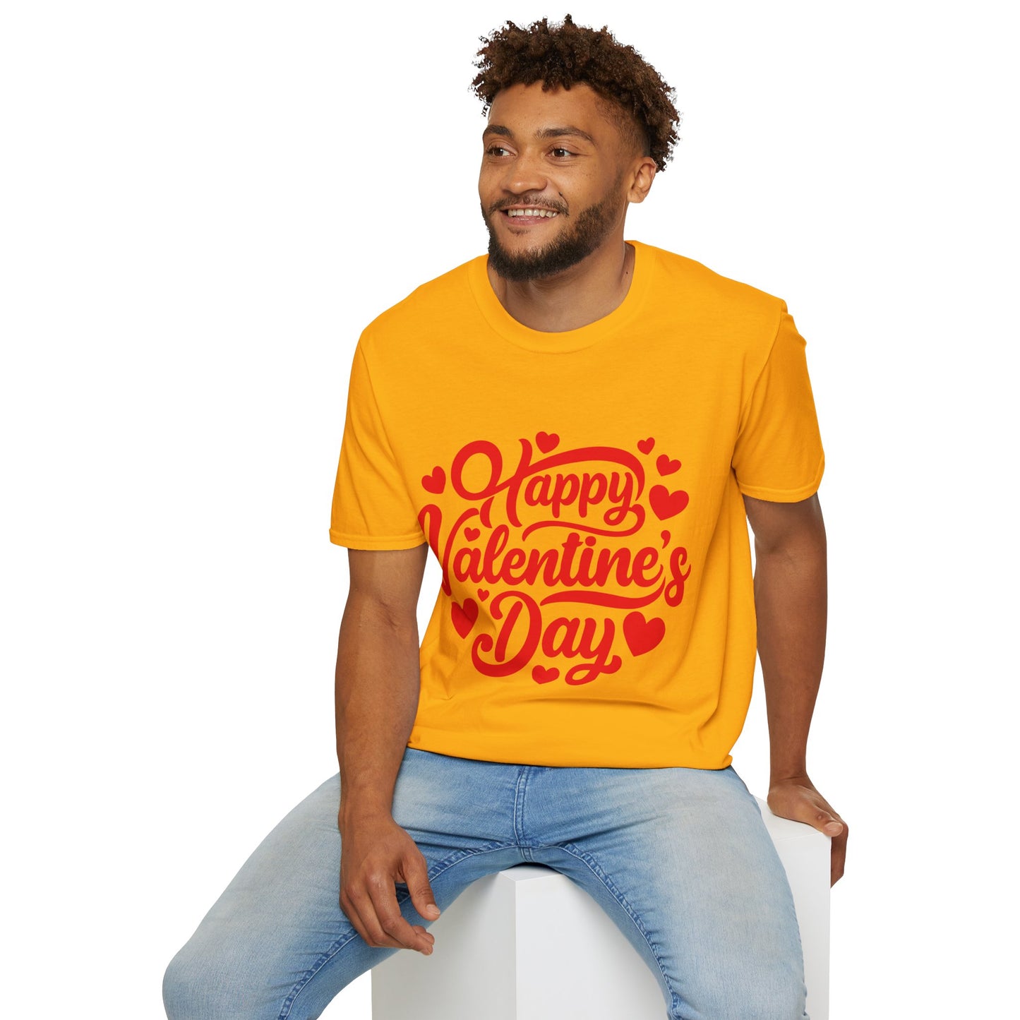 Unisex Softstyle T-Shirt - Happy Valentine's Day