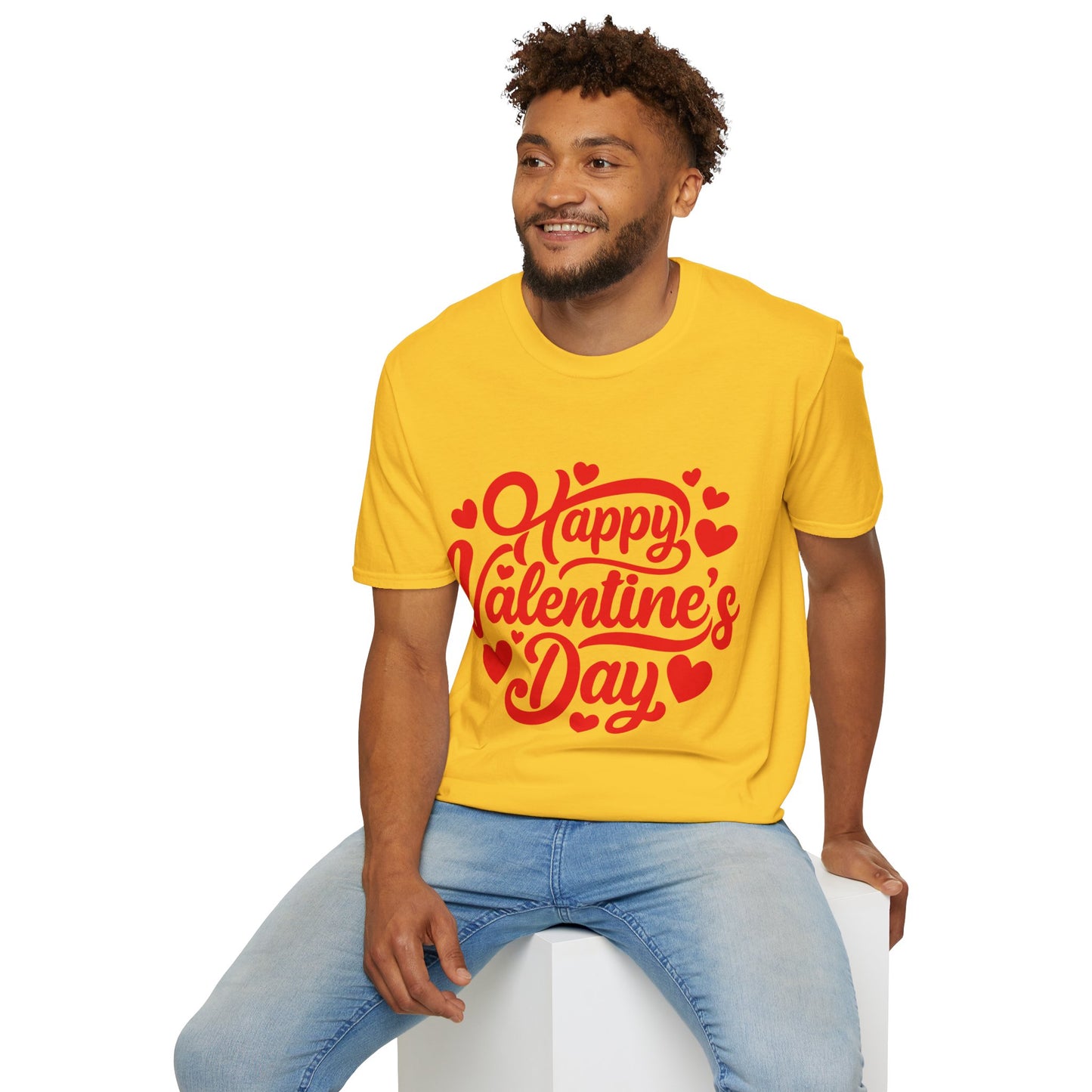 Unisex Softstyle T-Shirt - Happy Valentine's Day