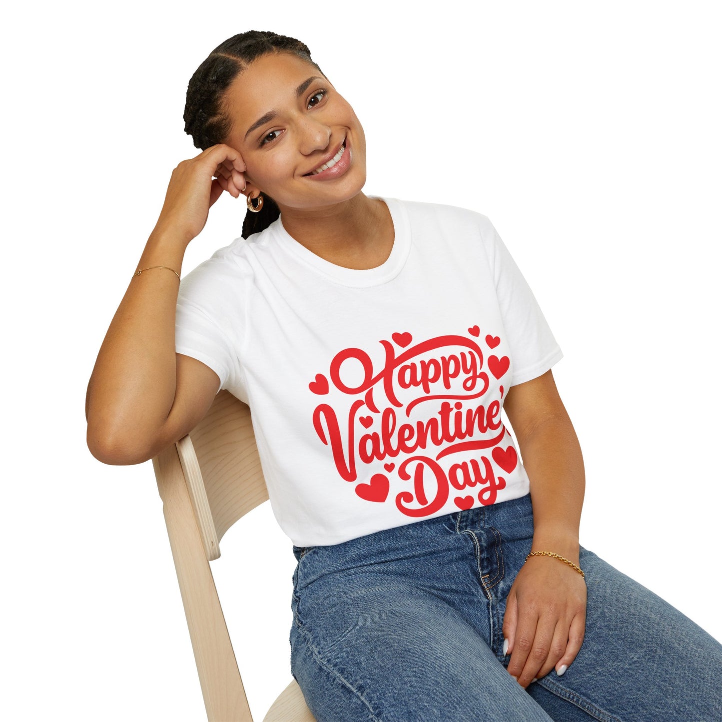 Unisex Softstyle T-Shirt - Happy Valentine's Day