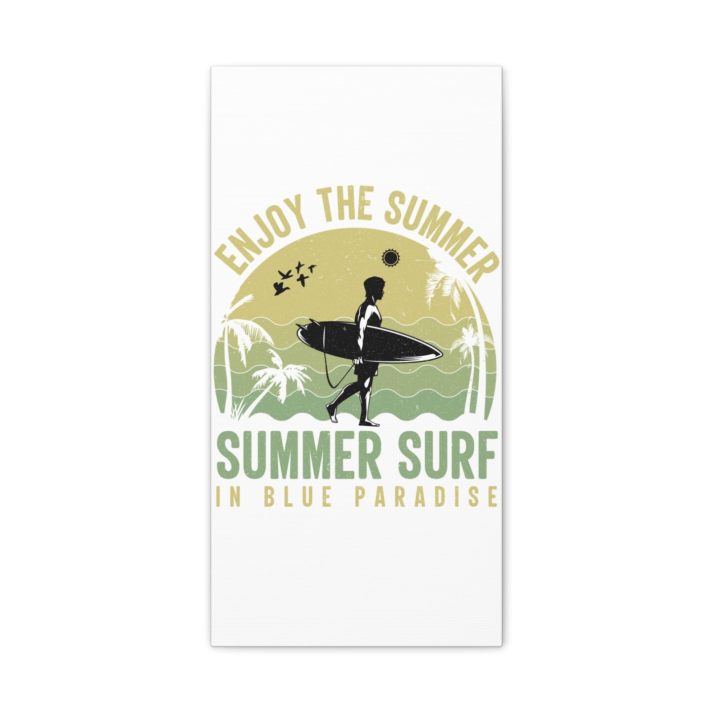 Summer Surf Canvas Print