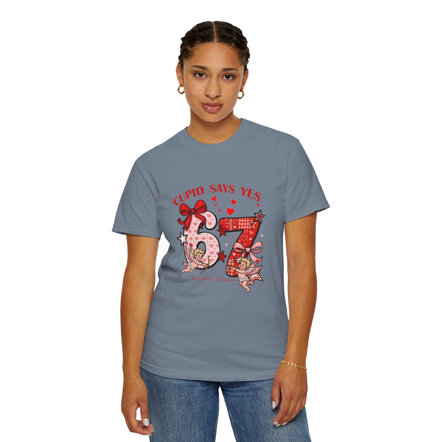 Valentine’s Cupid Says Yes 67 T-Shirt