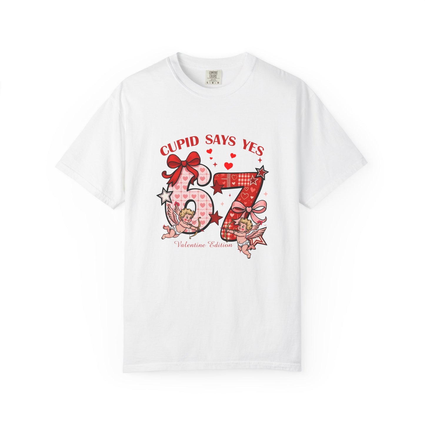 Valentine’s Cupid Says Yes 67 T-Shirt
