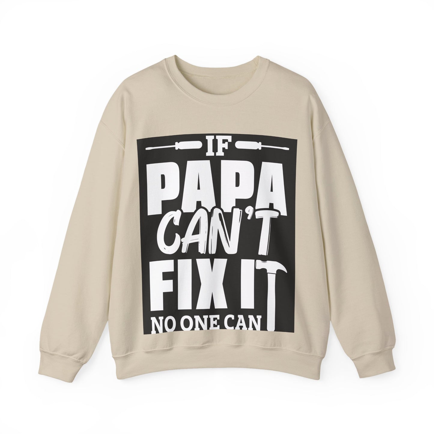 Funny Papa Crewneck Sweatshirt