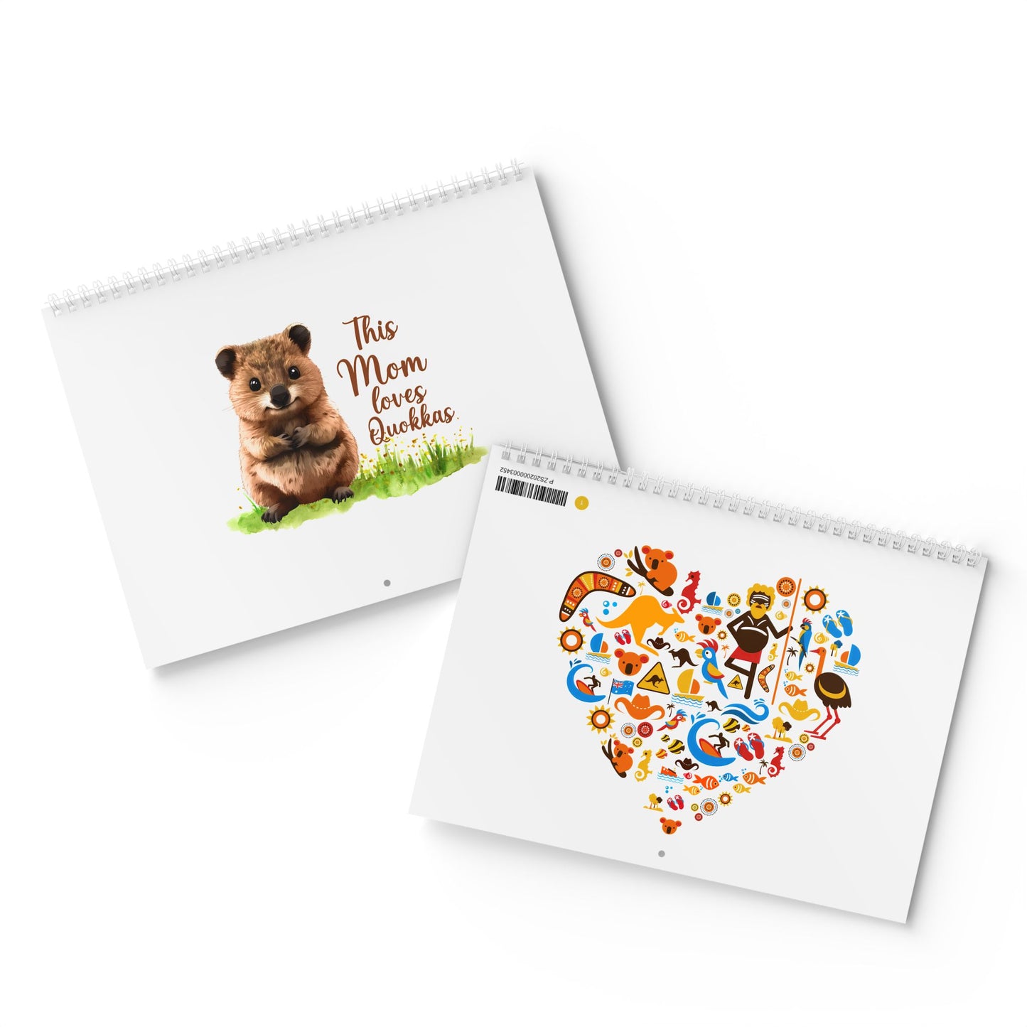 2026 'Just See Yourself' Tropical Sunset Wall Calendar — Inspirational Monthly Calendar