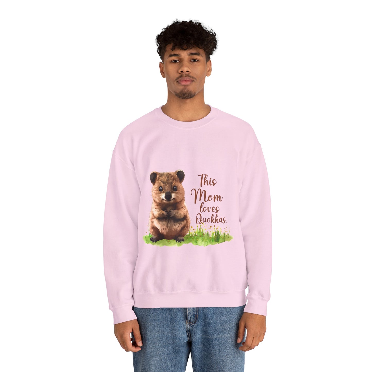 Cute Quokka Unisex Crewneck Sweatshirt