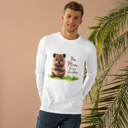 Cute Quokka Love Longsleeve Tee for Moms