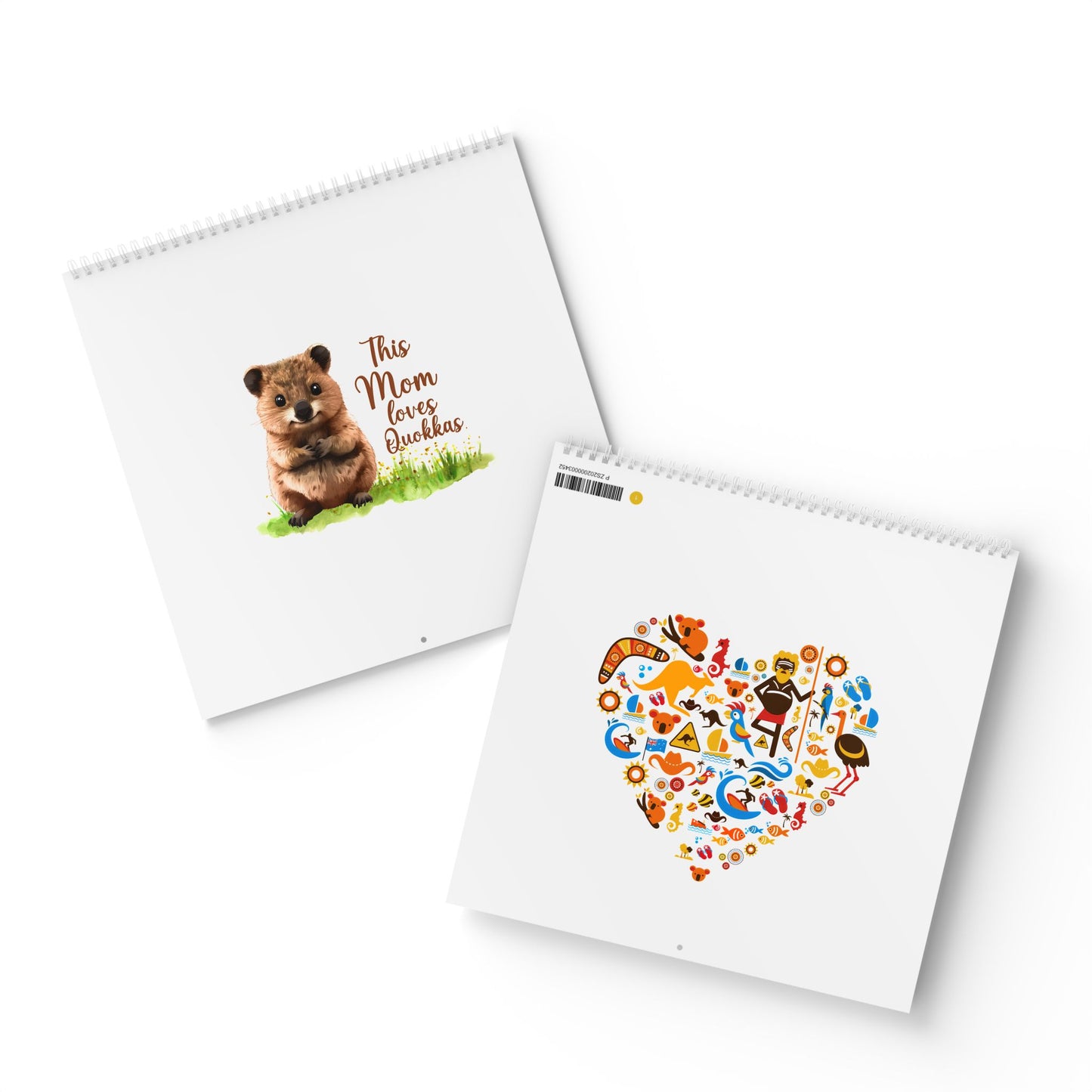 2026 'Just See Yourself' Tropical Sunset Wall Calendar — Inspirational Monthly Calendar