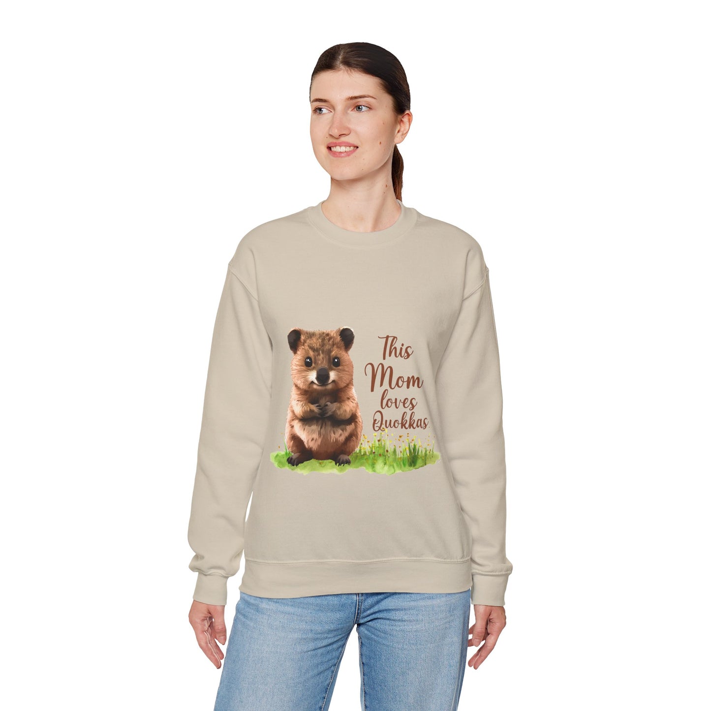 Cute Quokka Unisex Crewneck Sweatshirt