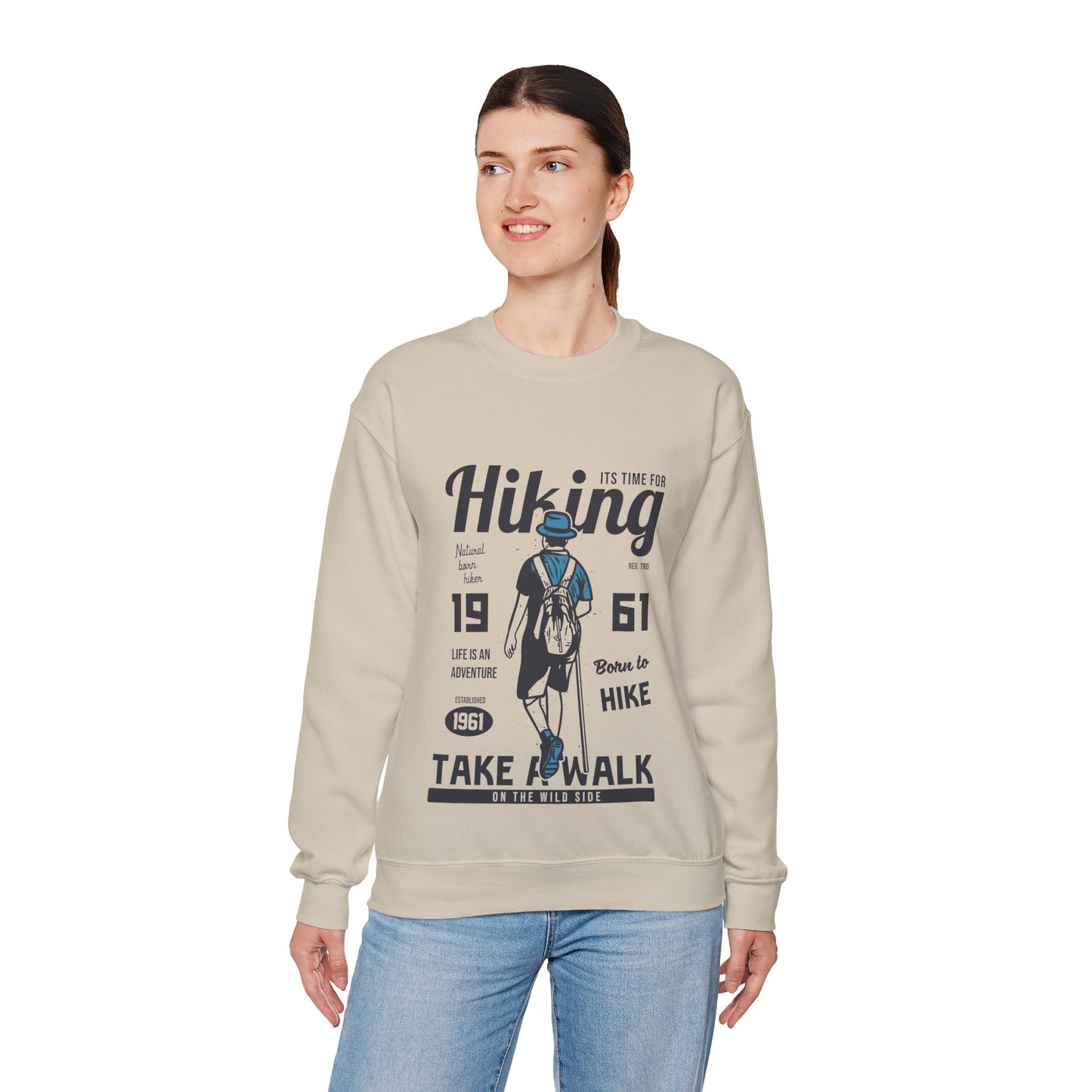 Vintage Hiking Adventure Sweatshirt