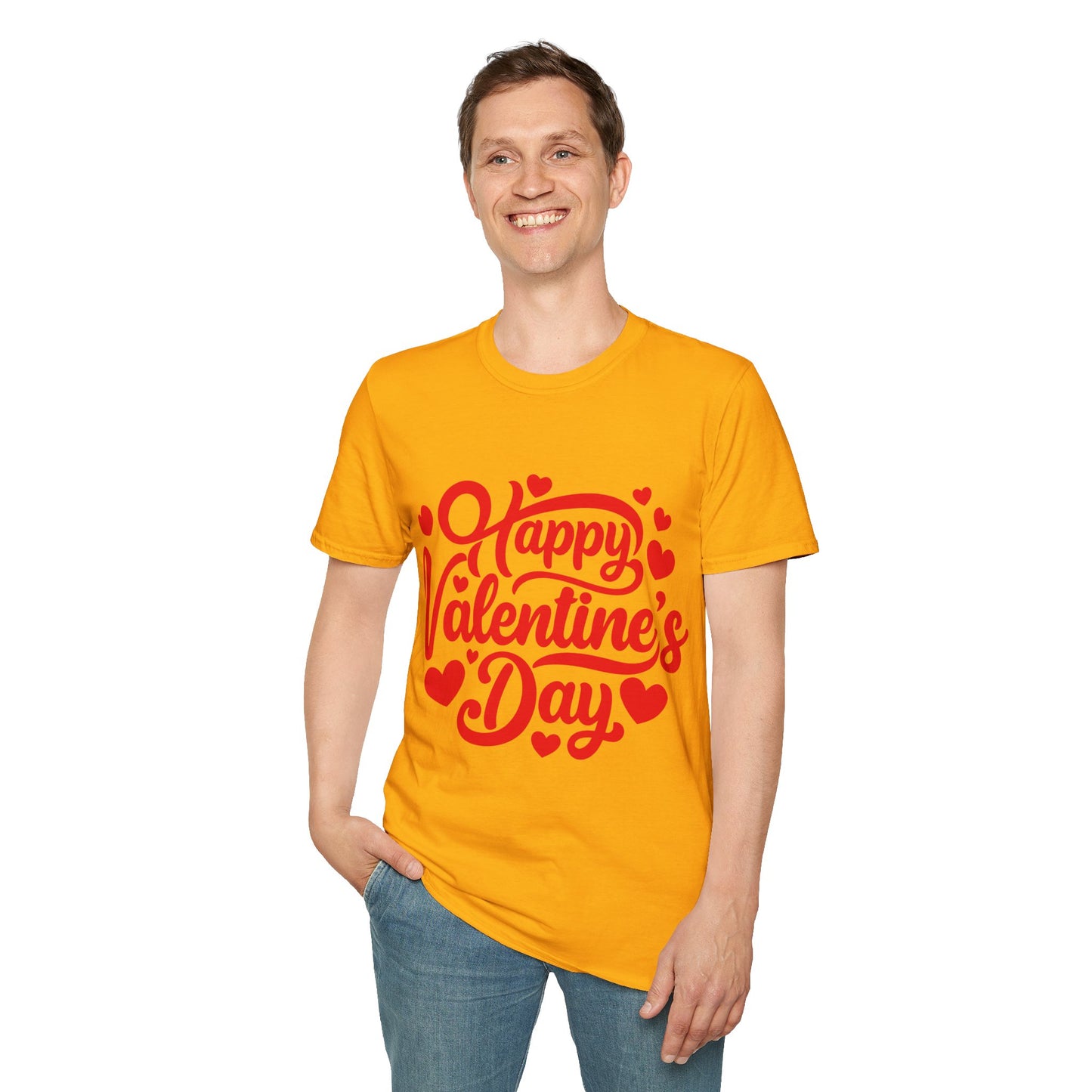 Unisex Softstyle T-Shirt - Happy Valentine's Day