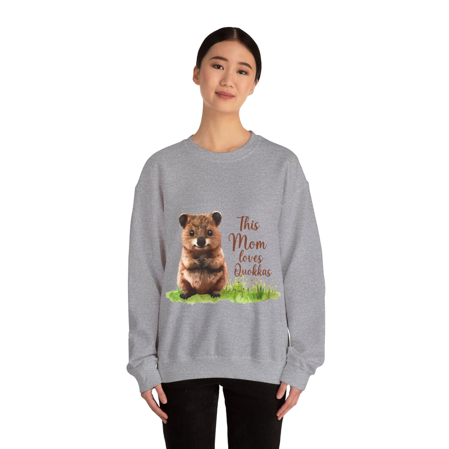 Cute Quokka Unisex Crewneck Sweatshirt
