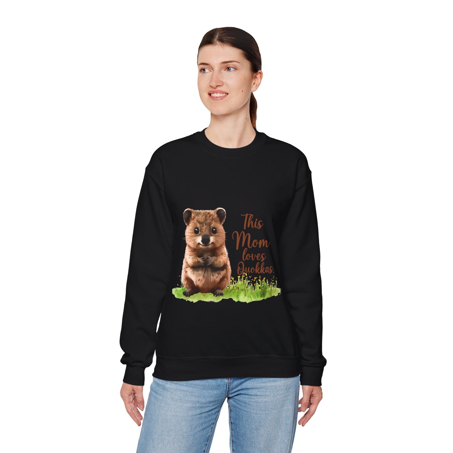 Cute Quokka Unisex Crewneck Sweatshirt