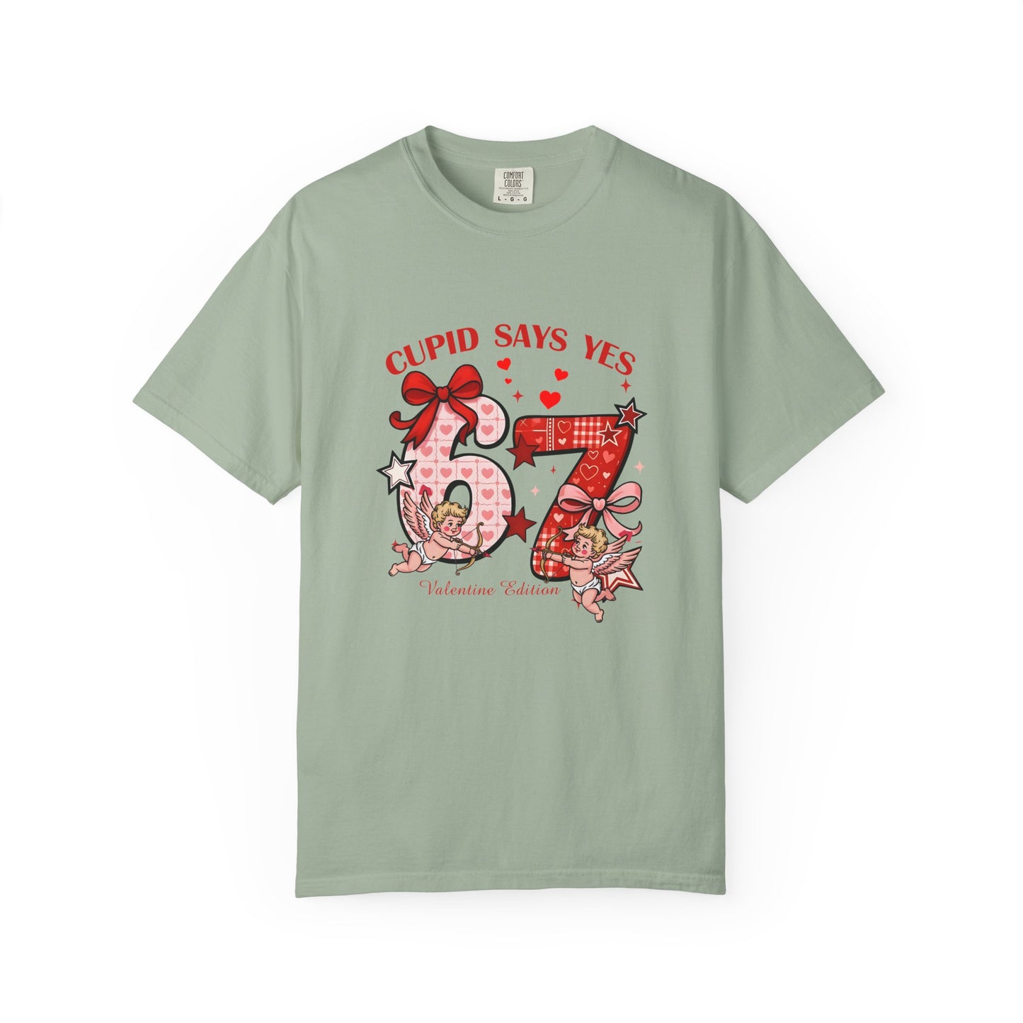 Valentine’s Cupid Says Yes 67 T-Shirt
