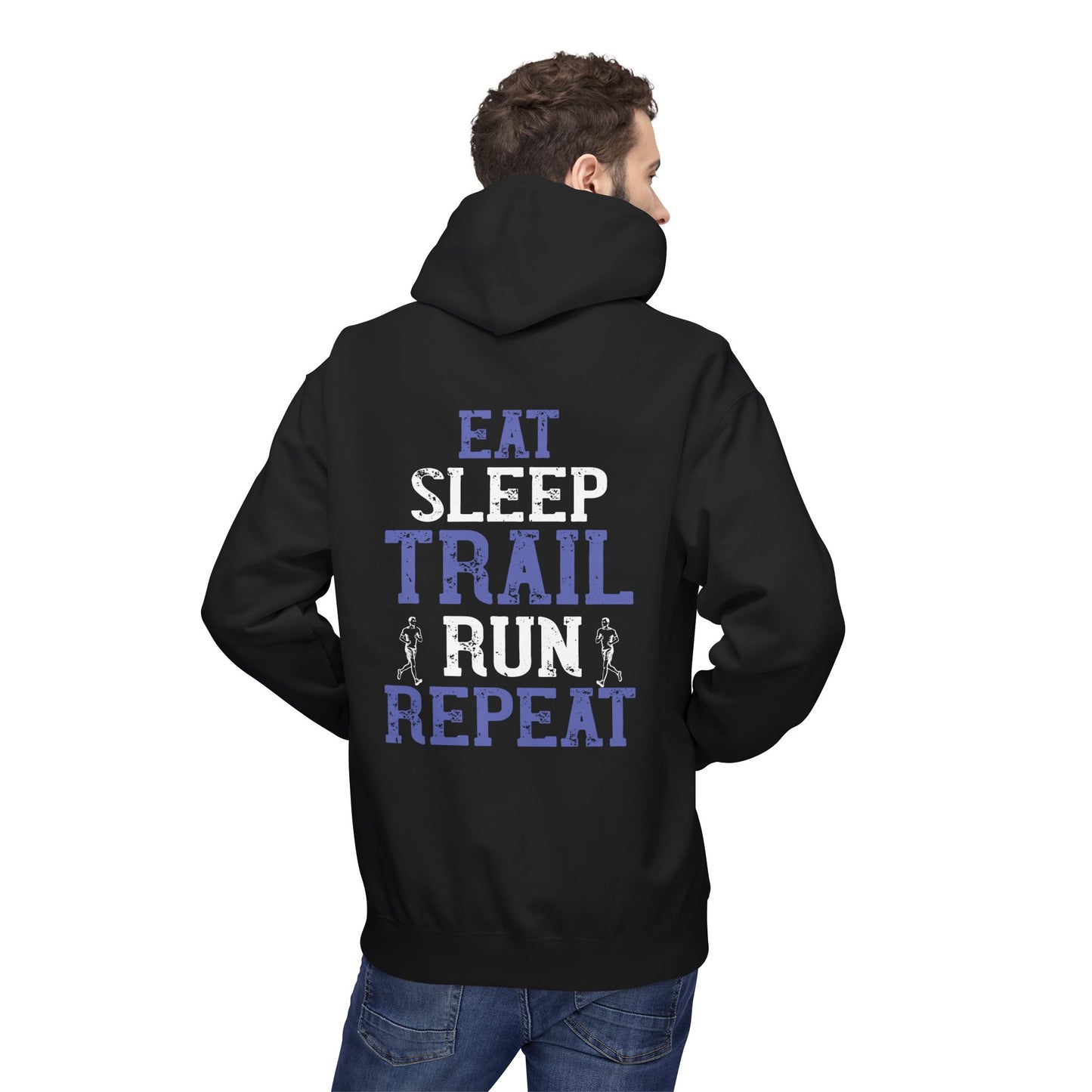 Trail Runner Fleece Hoodie - Perfect for Sports Enthusiasts