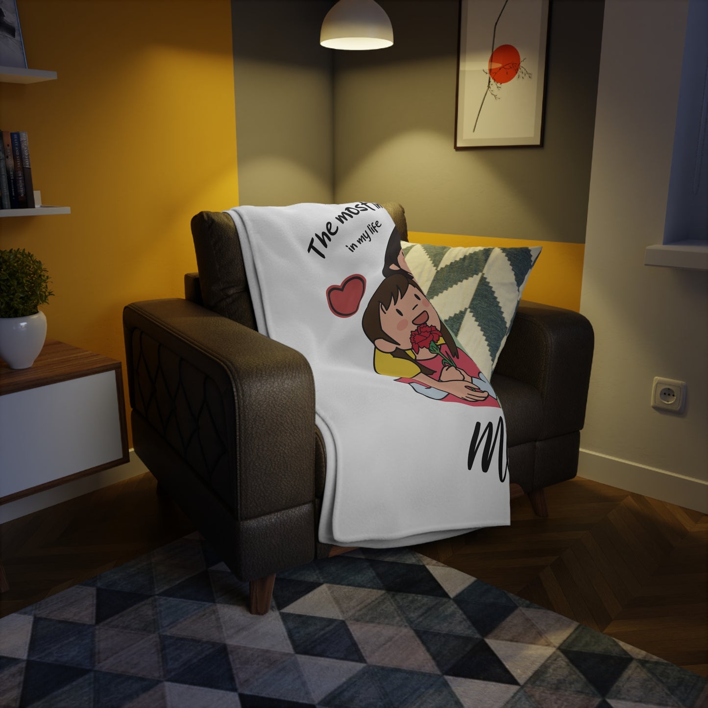 Family Fleece Throw - Heartwarming Blanket