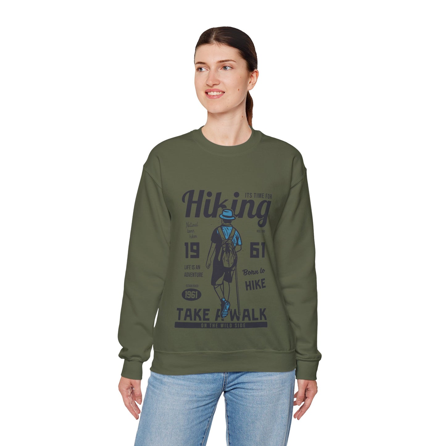 Vintage Hiking Adventure Sweatshirt