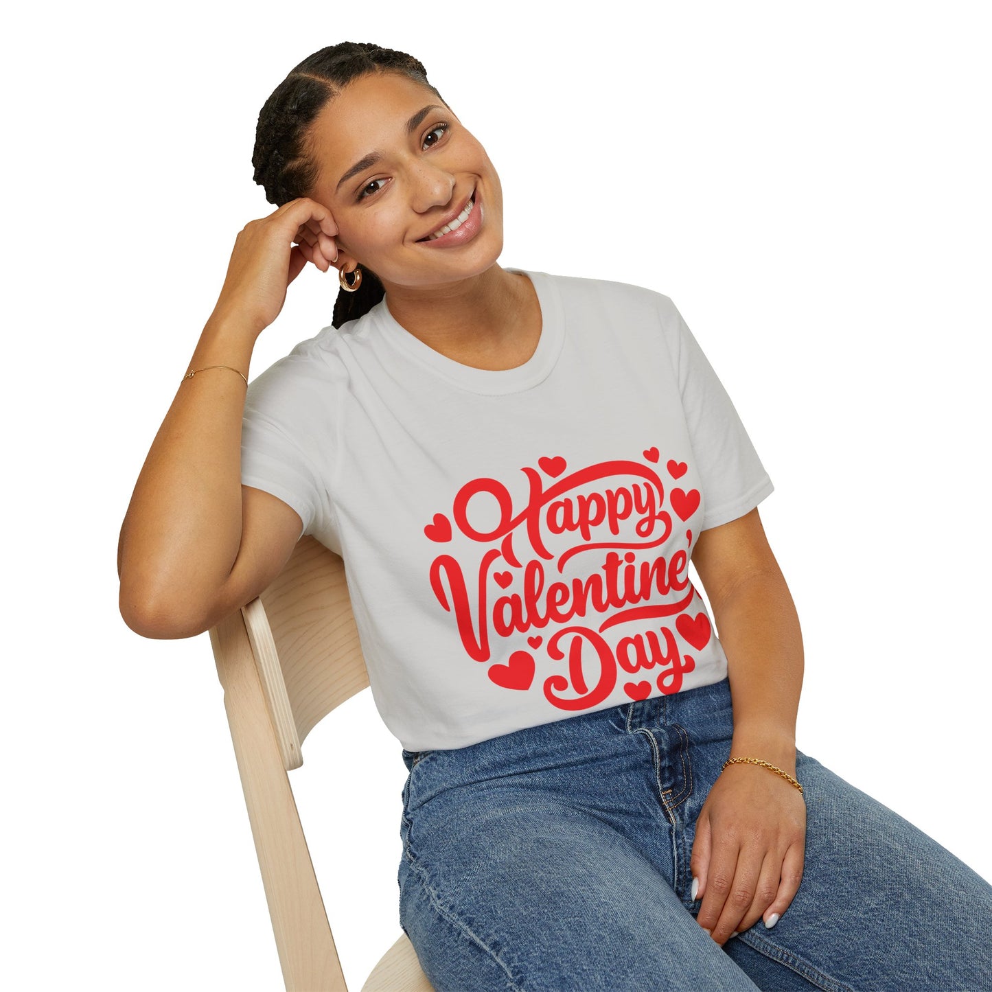 Unisex Softstyle T-Shirt - Happy Valentine's Day