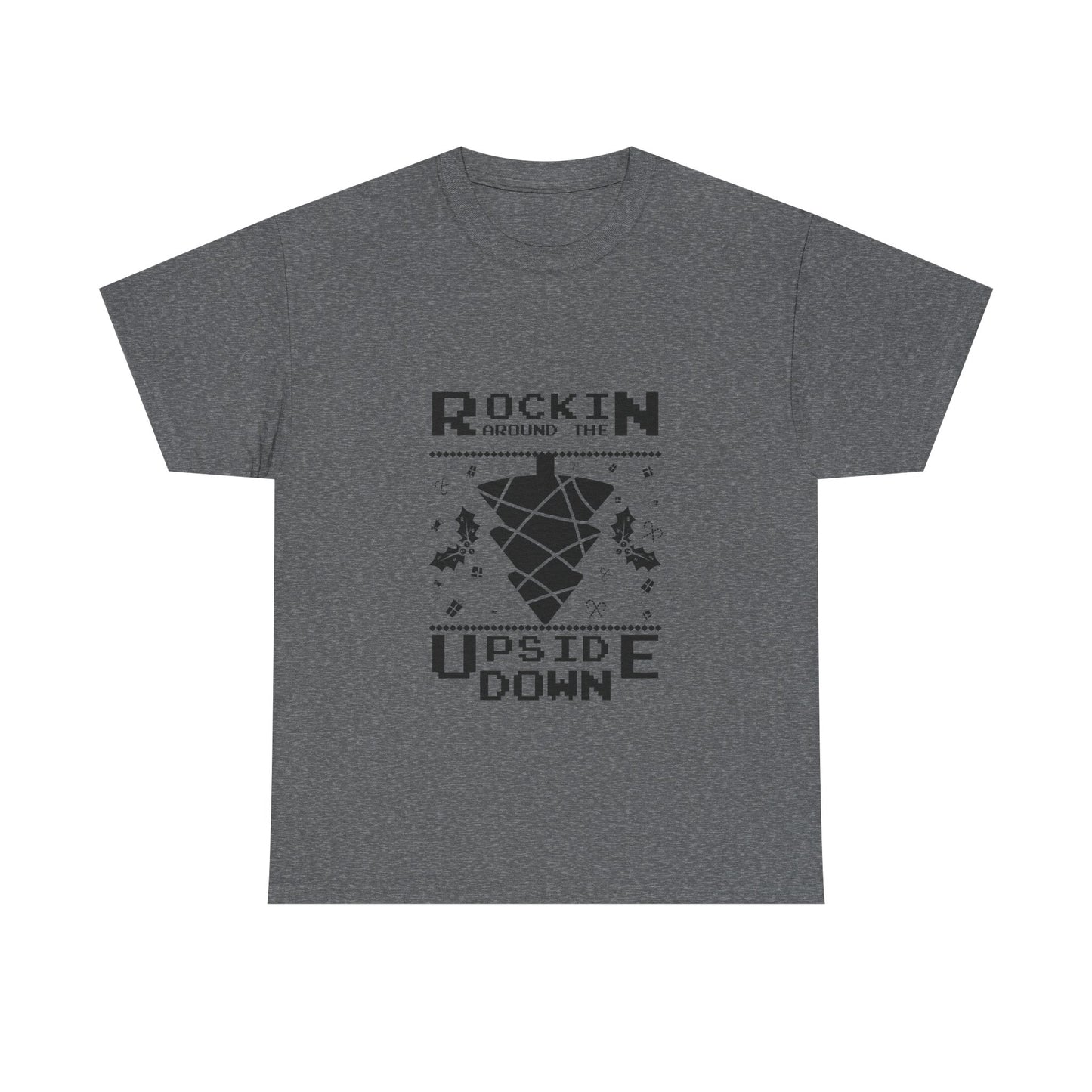 T-Shirt — "Rockin’ Around the Upside Down" Stranger Things Inspired Graphic Tee