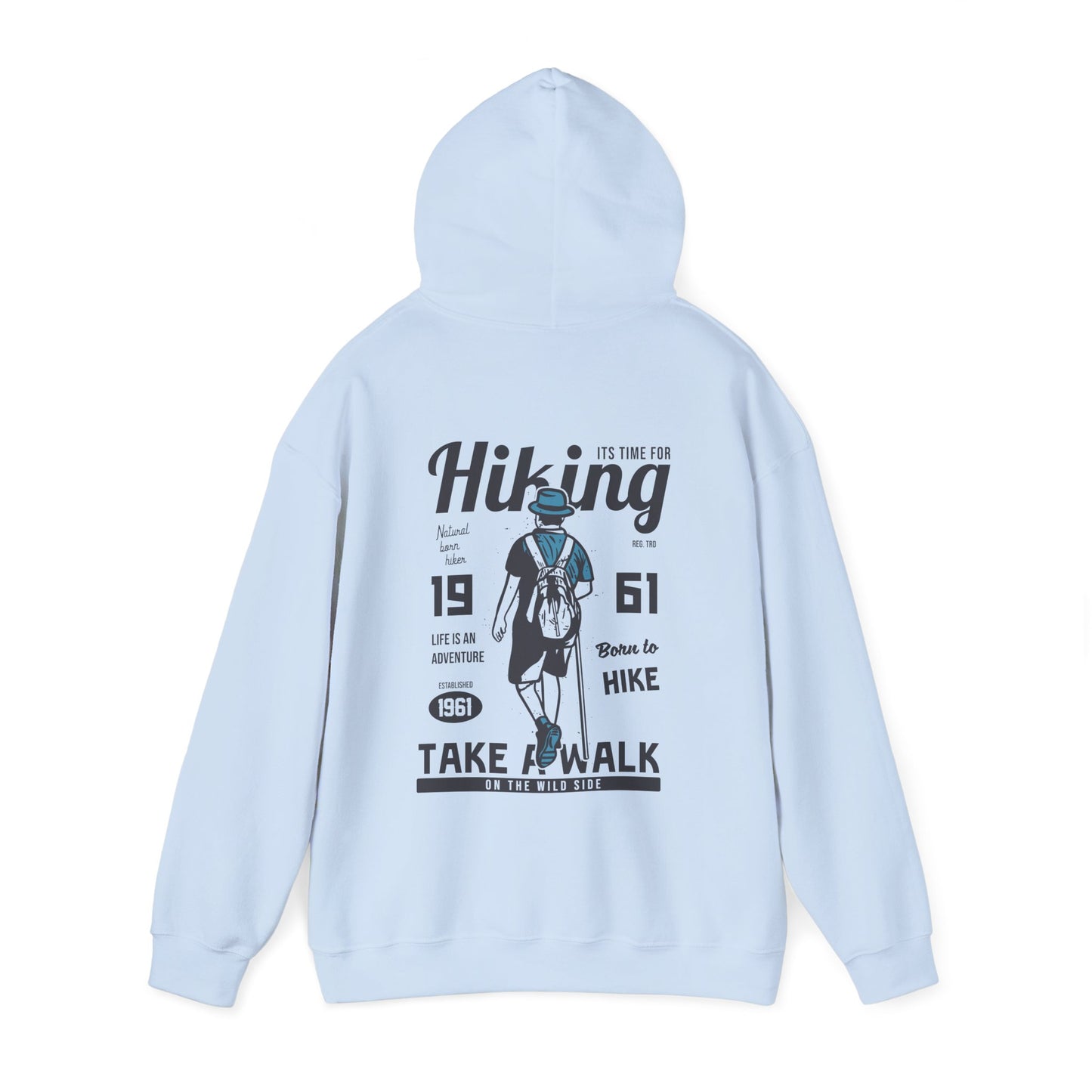 Vintage Hiking Sweatshirt | Unisex Heavy Blend Hoodie for Adventurers