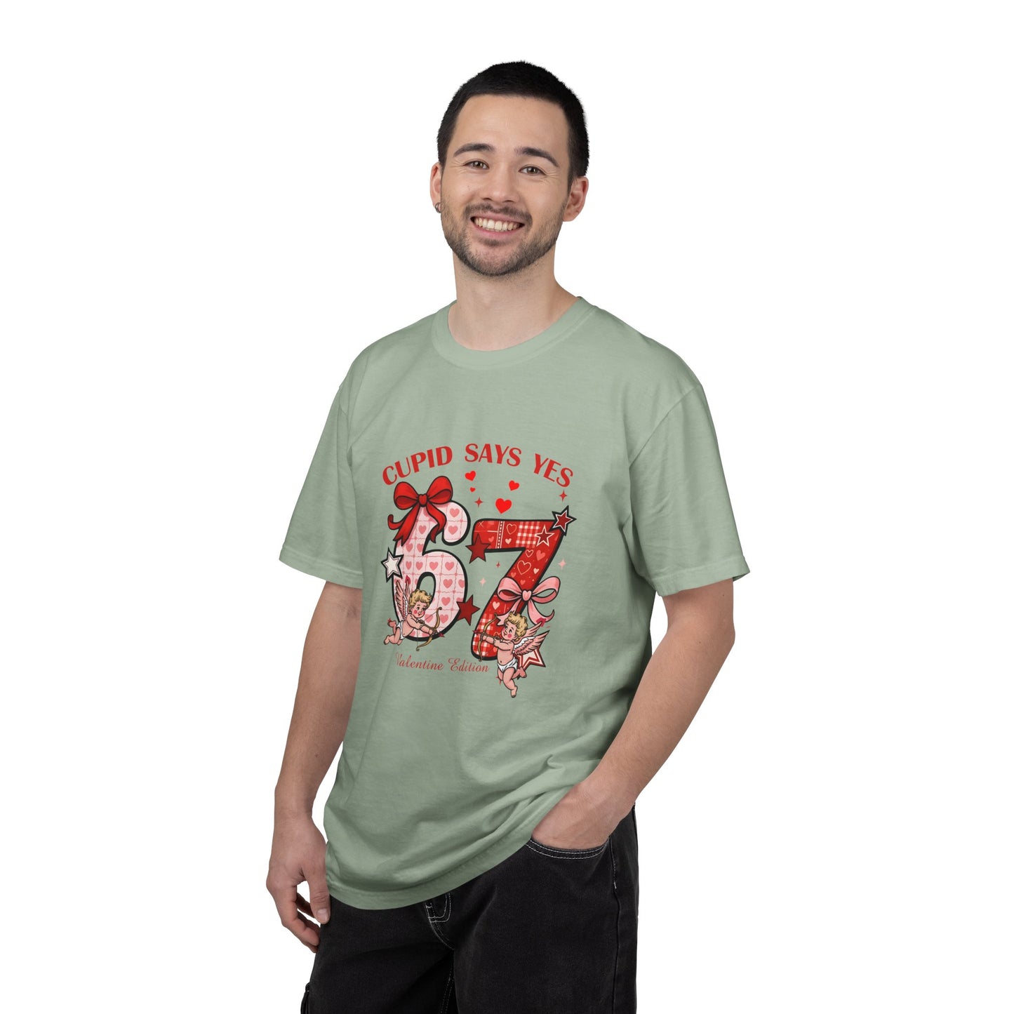 Valentine’s Cupid Says Yes 67 T-Shirt