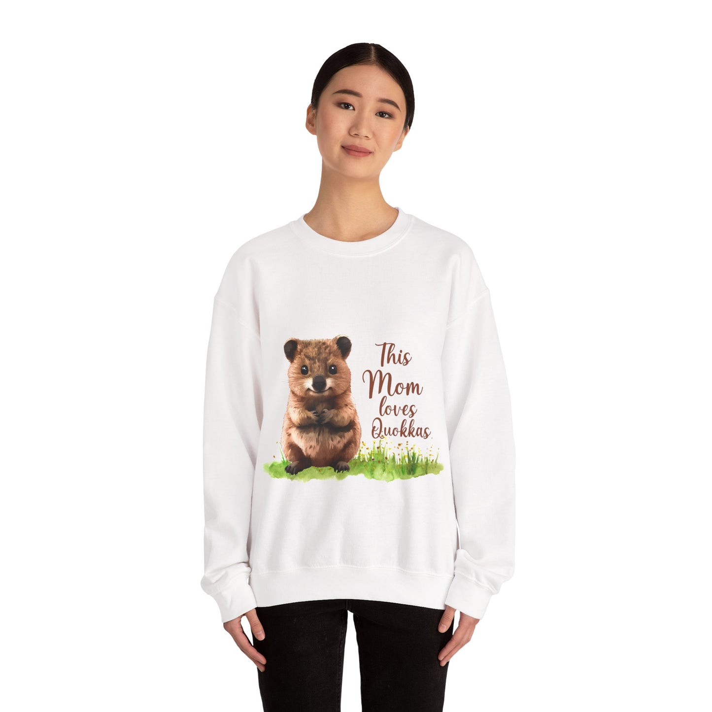 Cute Quokka Unisex Crewneck Sweatshirt