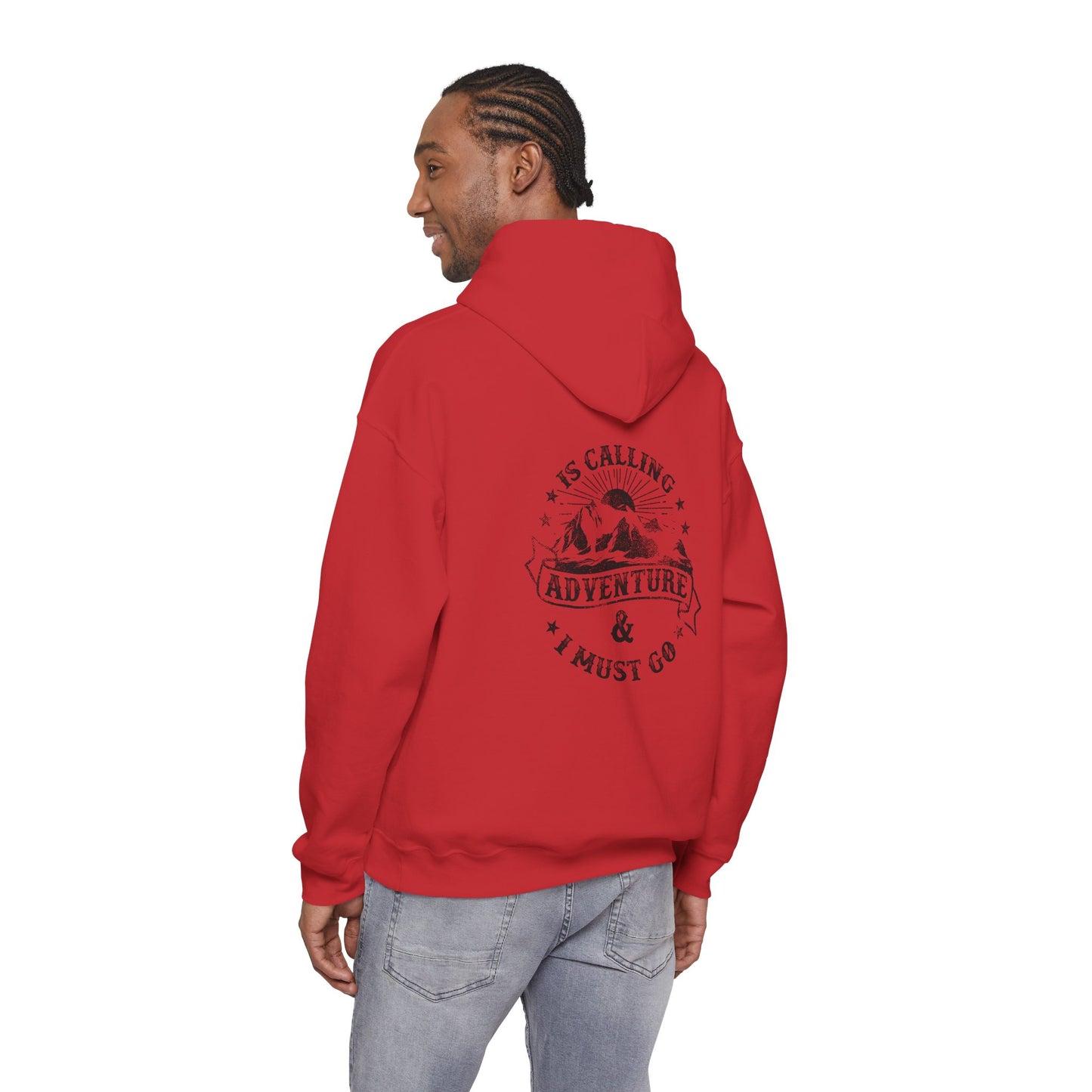 Adventure Awaits Unisex Hooded Sweatshirt for Outdoor Lovers