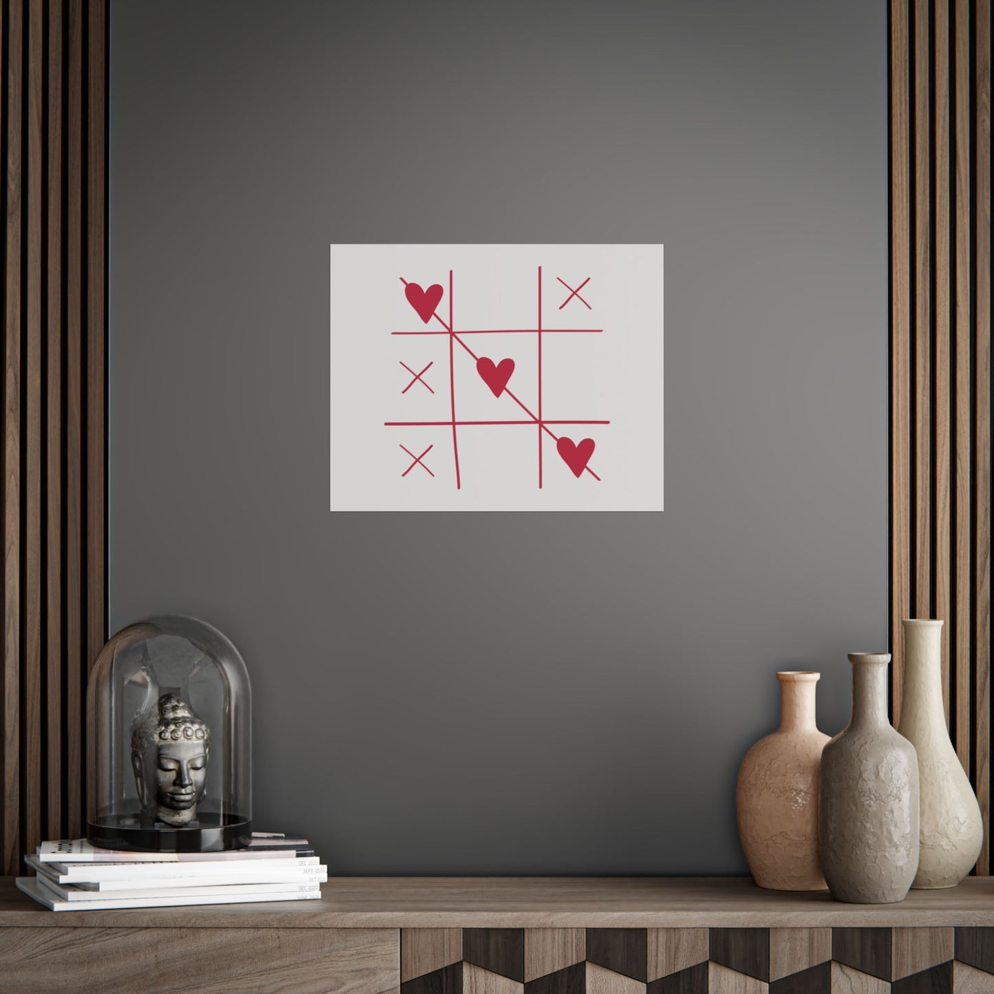 Love Tic-Tac-Toe Poster