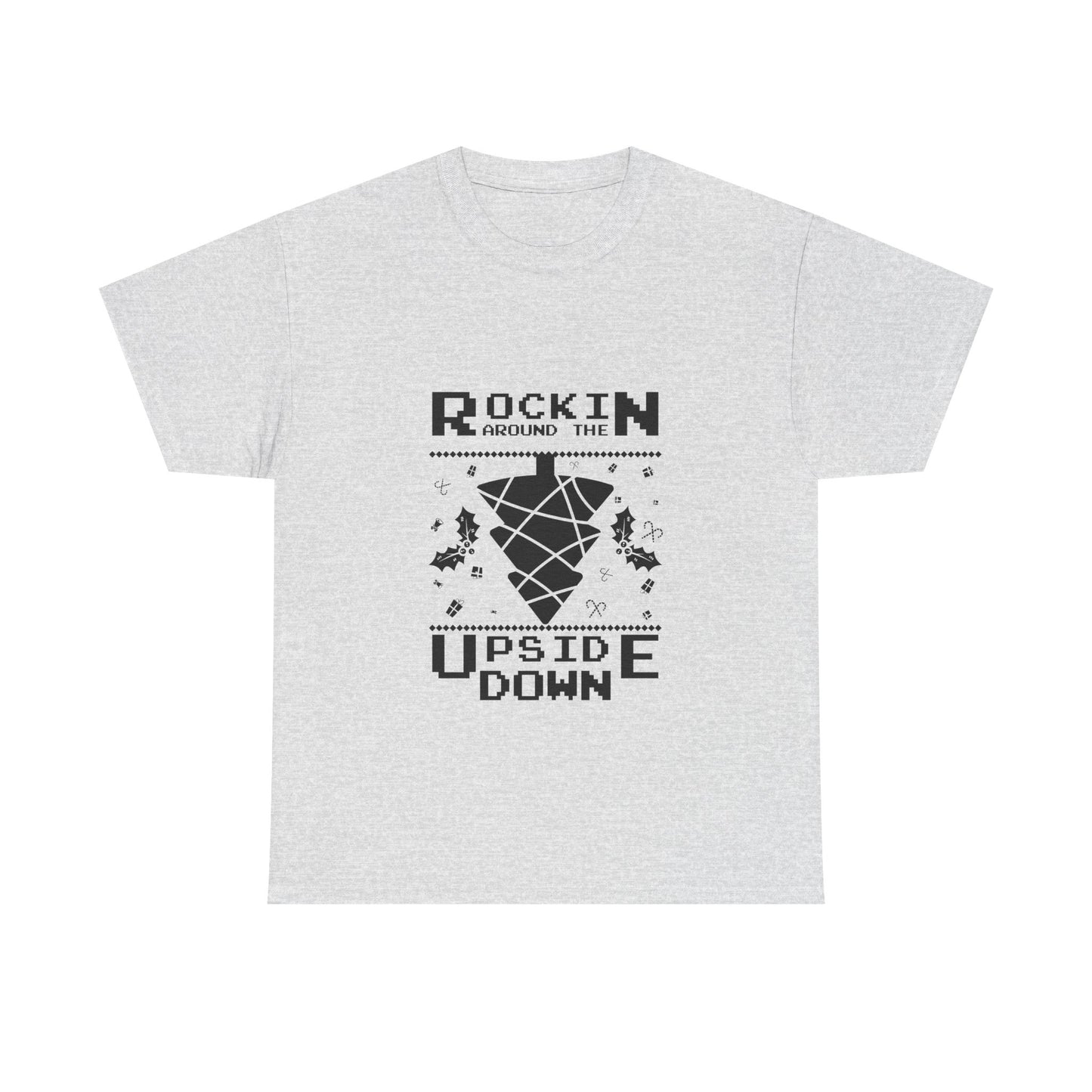 T-Shirt — "Rockin’ Around the Upside Down" Stranger Things Inspired Graphic Tee