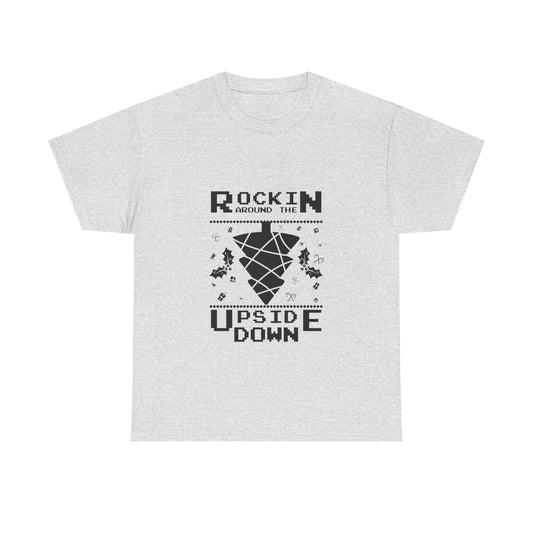 T-Shirt — "Rockin’ Around the Upside Down" Stranger Things Inspired Graphic Tee
