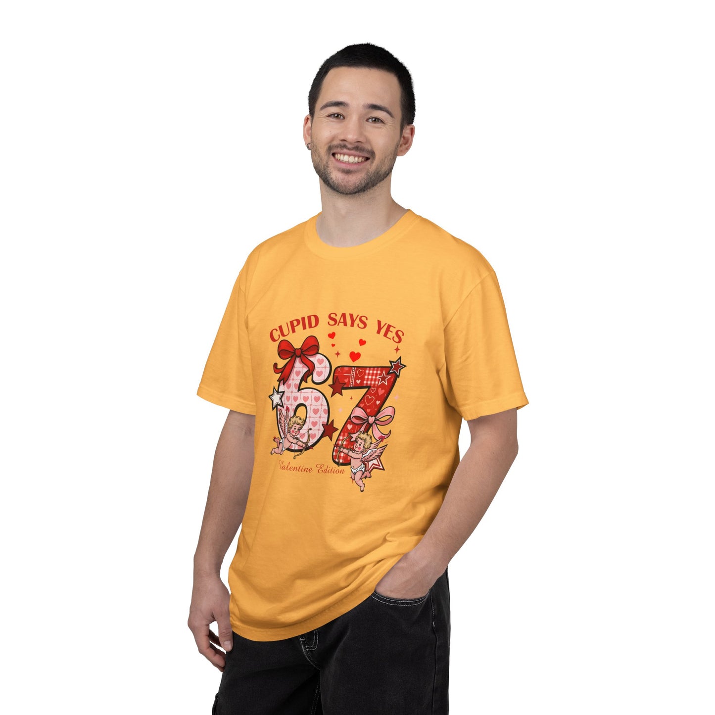 Valentine’s Cupid Says Yes 67 T-Shirt