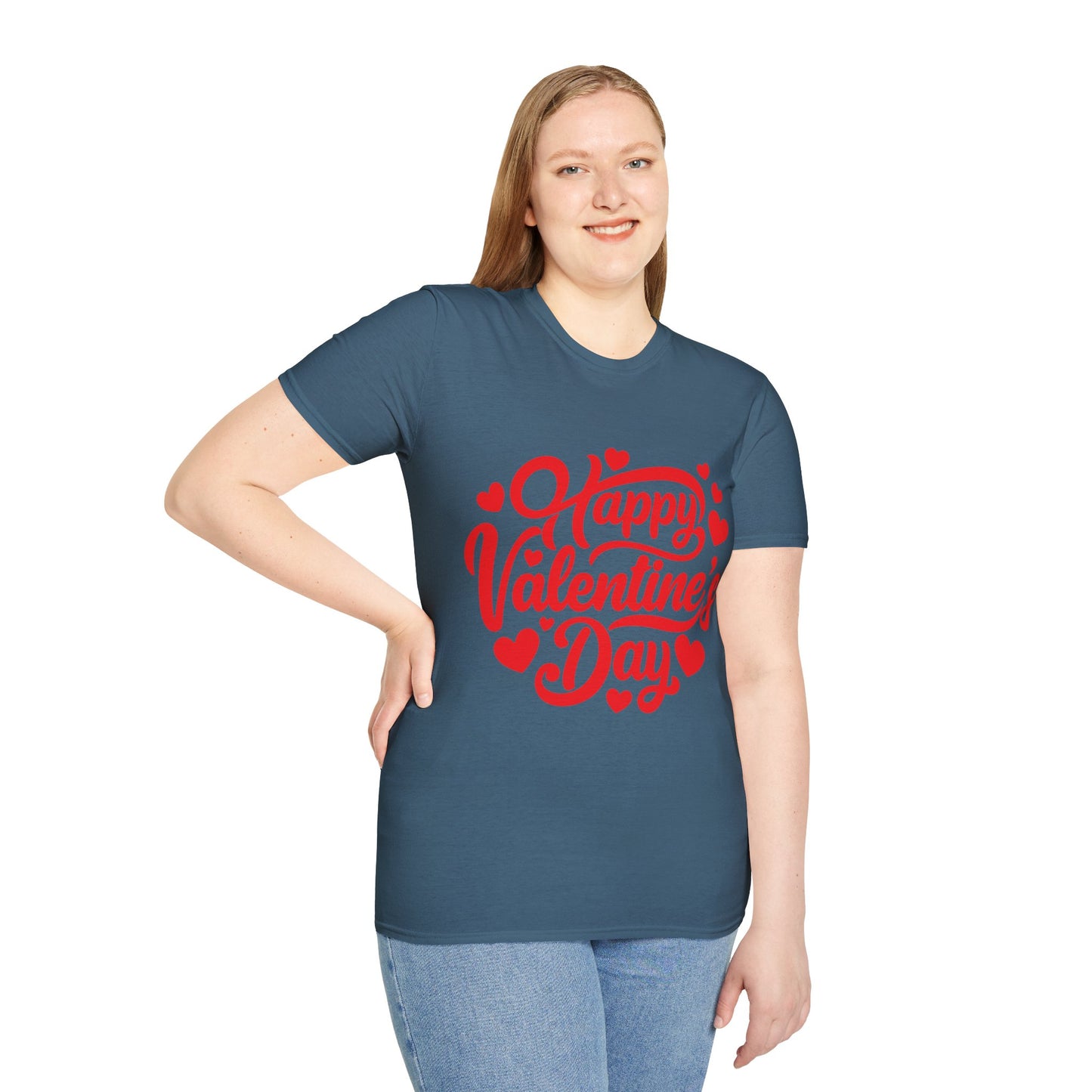 Unisex Softstyle T-Shirt - Happy Valentine's Day